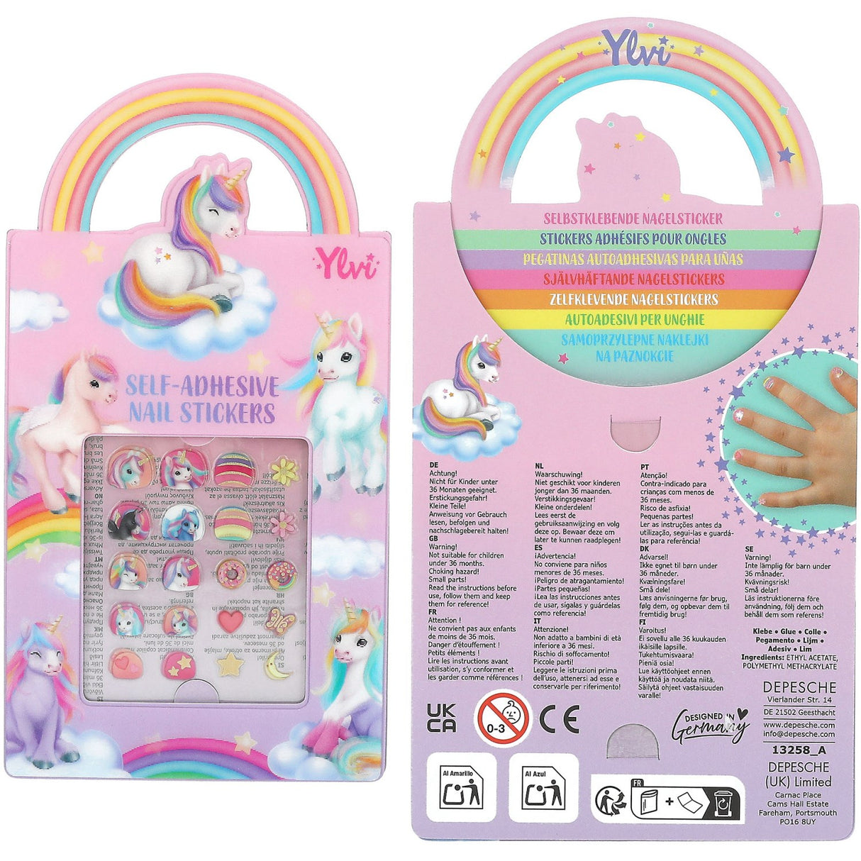 Ylvi Negle Klistremerker