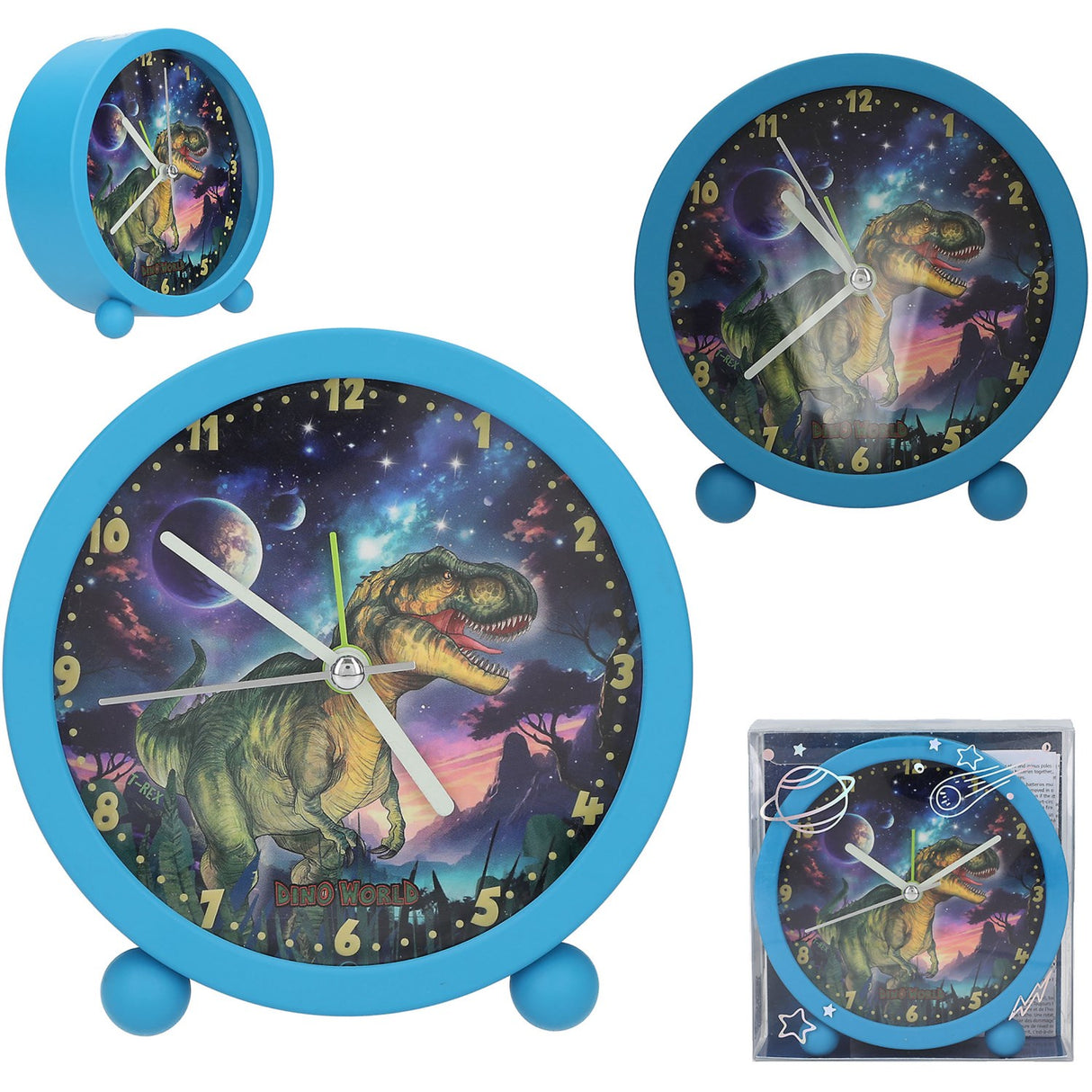 Dino World Vekkerklokke Galaxy
