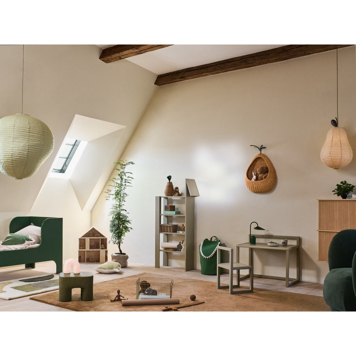 Ferm Living Natural Pear Lampeskjerm