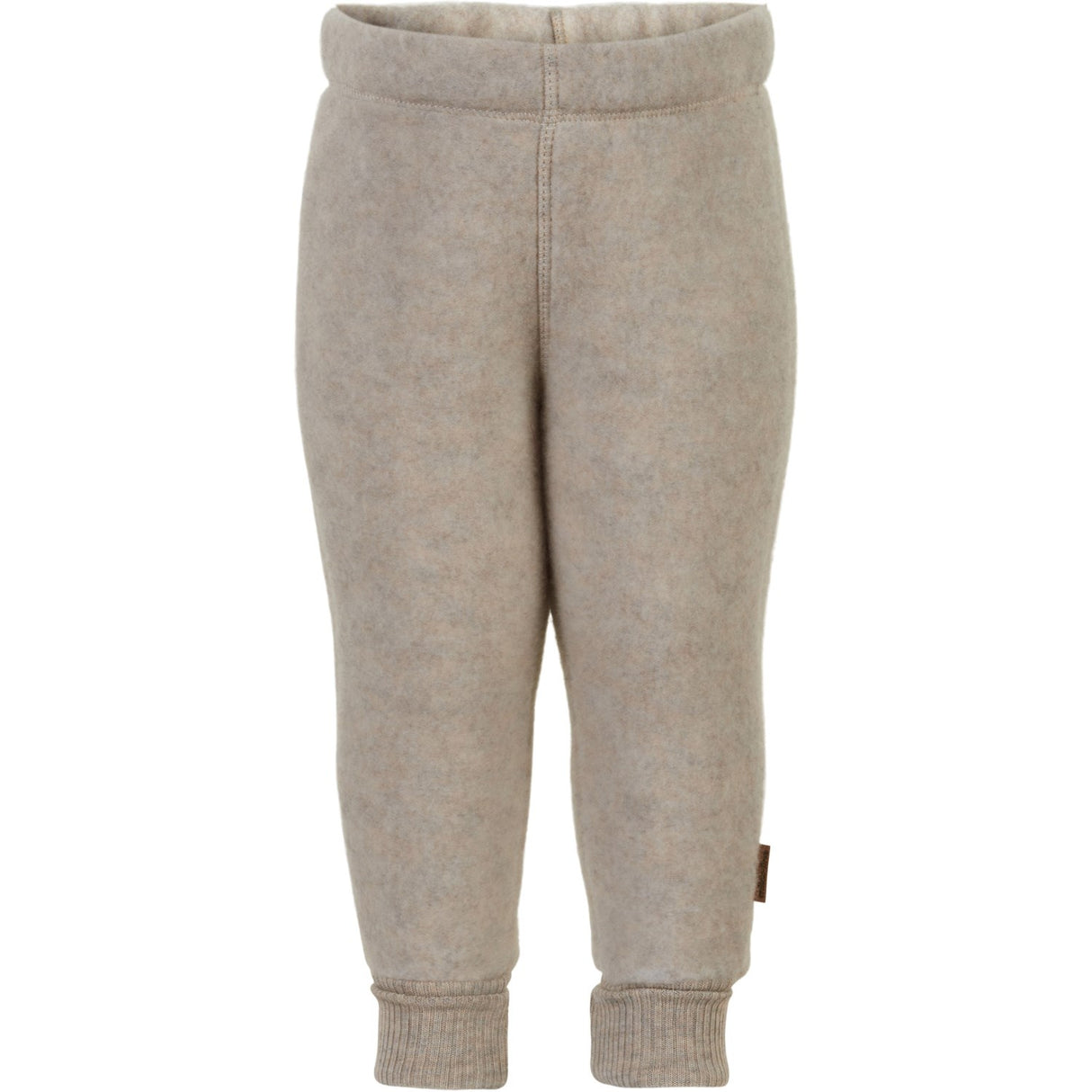 Mikk-Line Melange Offwhite Ull Bukser