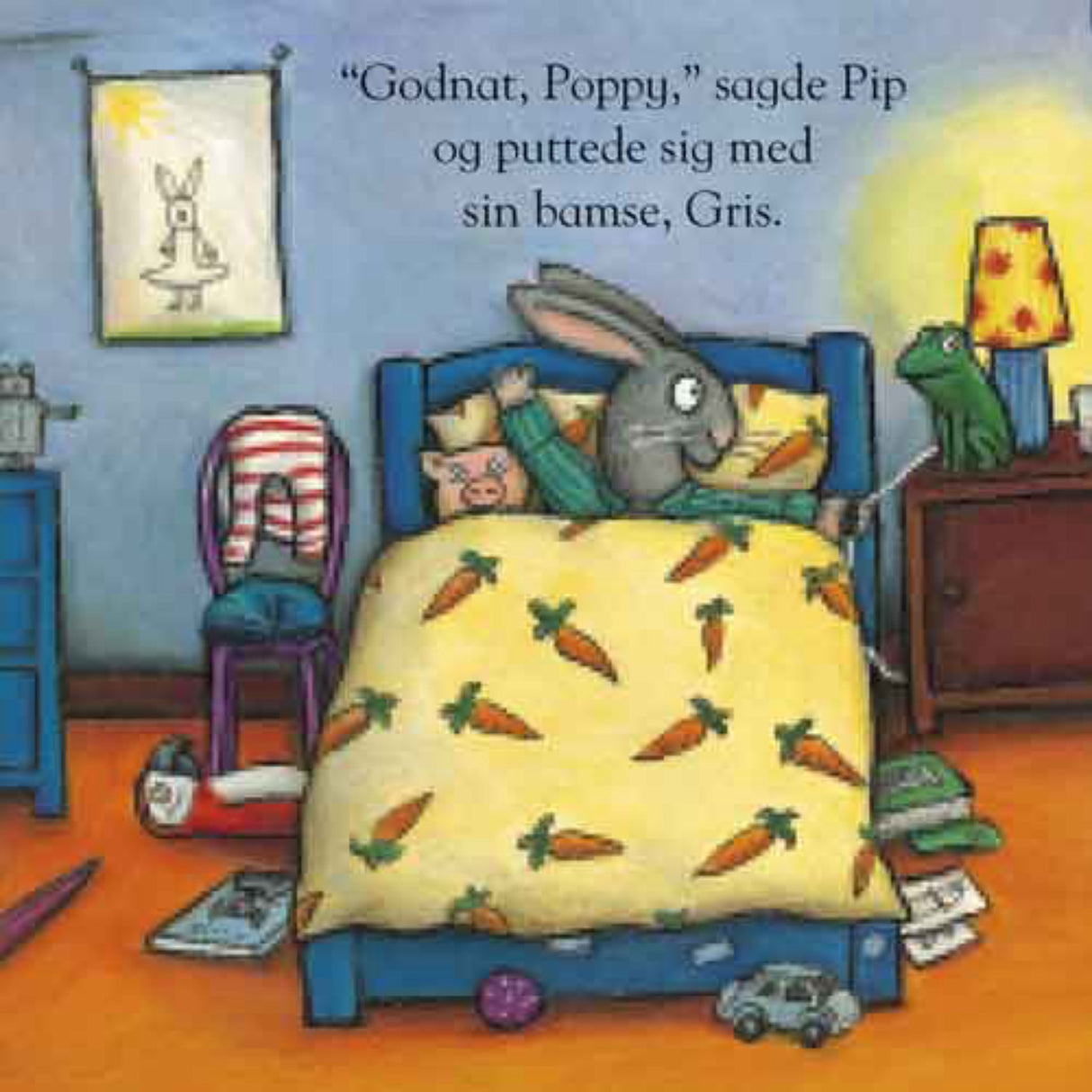 Forlaget Bolden Pip Og Poppy: Godnat-Frøen