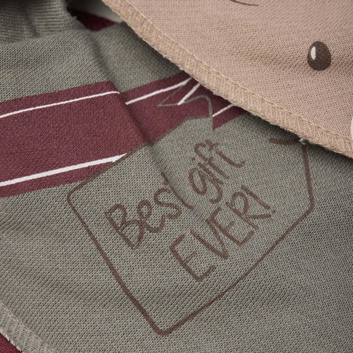 Pippi New Maroon Bandana Savlesmæk AOP 3-pakning