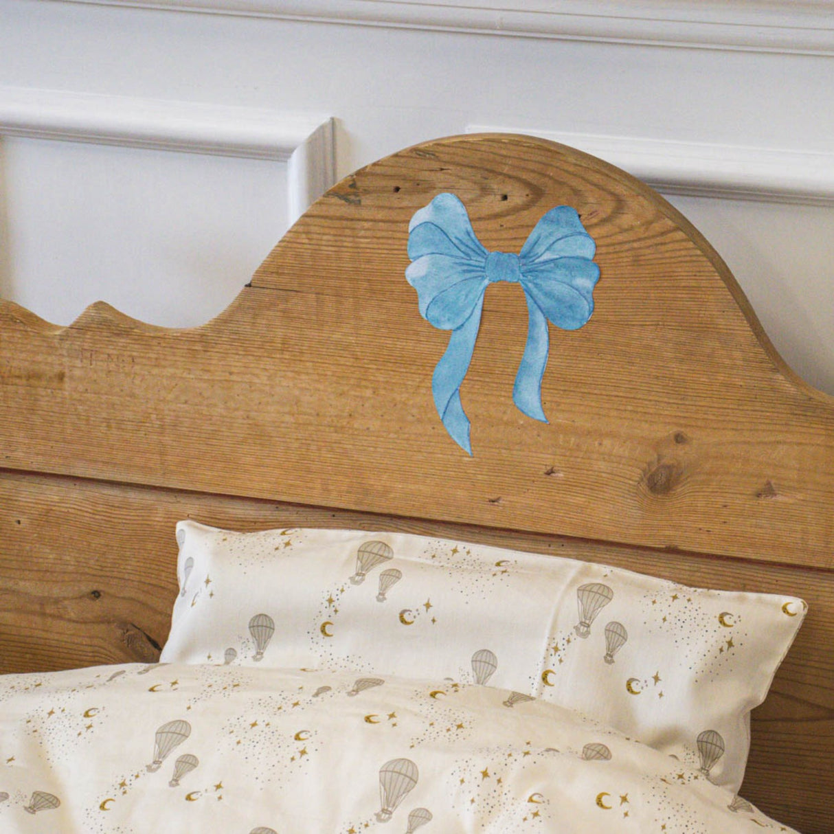 That's Mine Blue Wallsticker Bows 5-Pakning