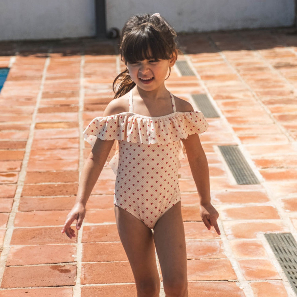 That's Mine Lots Of Love Red Savannah Badedrakt