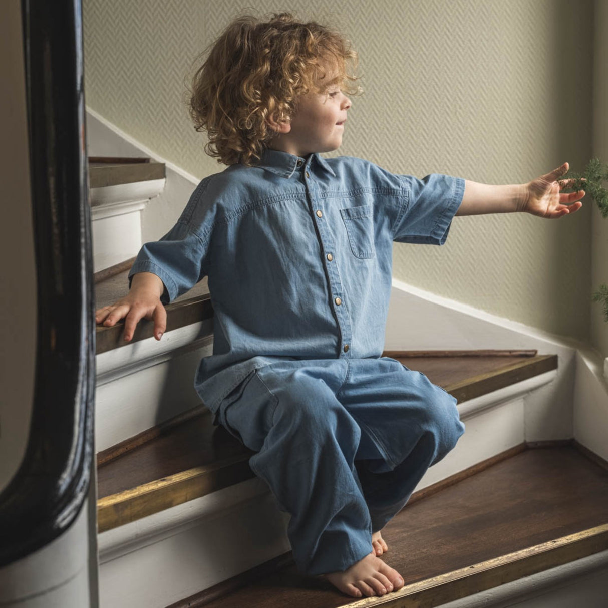 That's Mine Blue Silas Skjorte