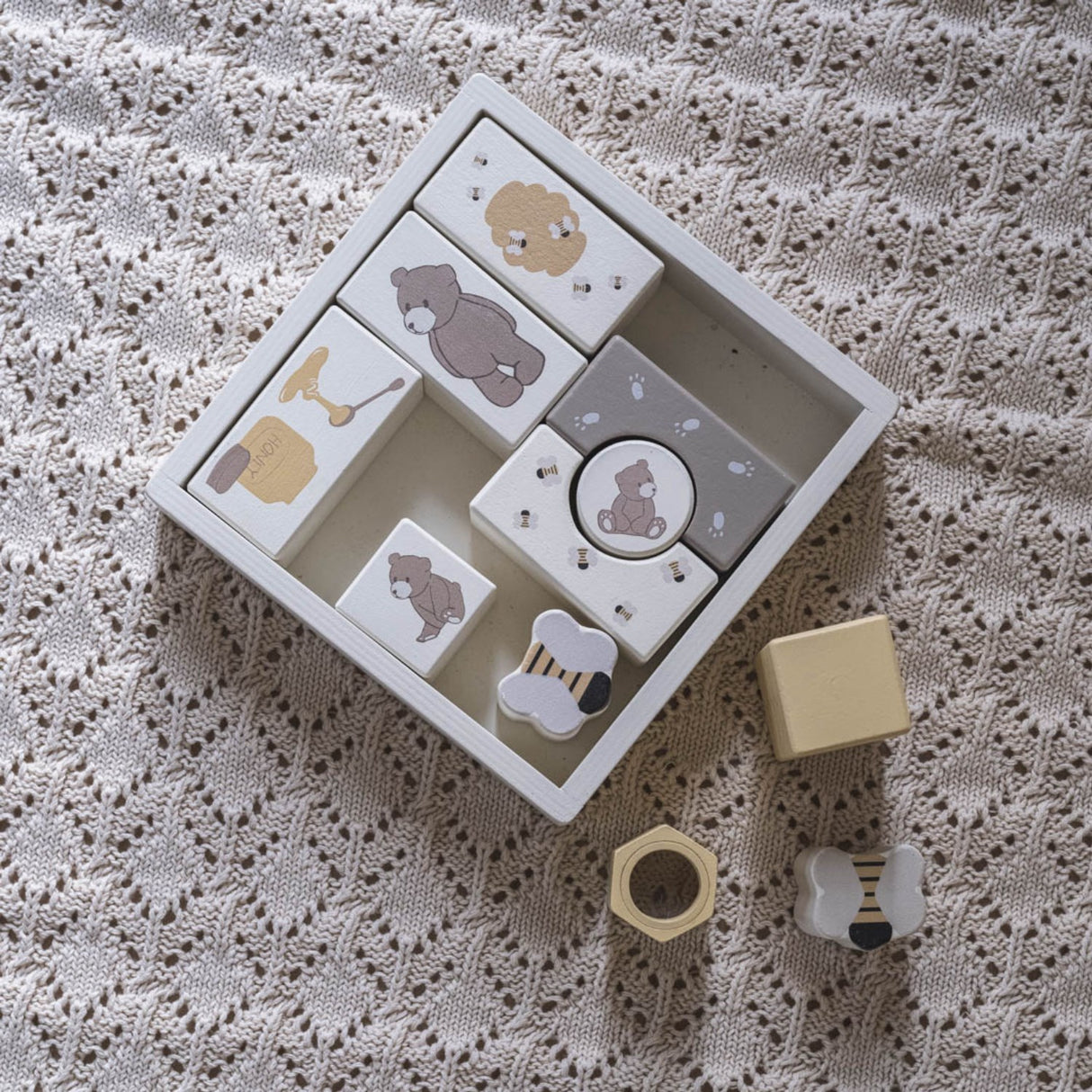 That's Mine Peyote Kala Strikket Teppe