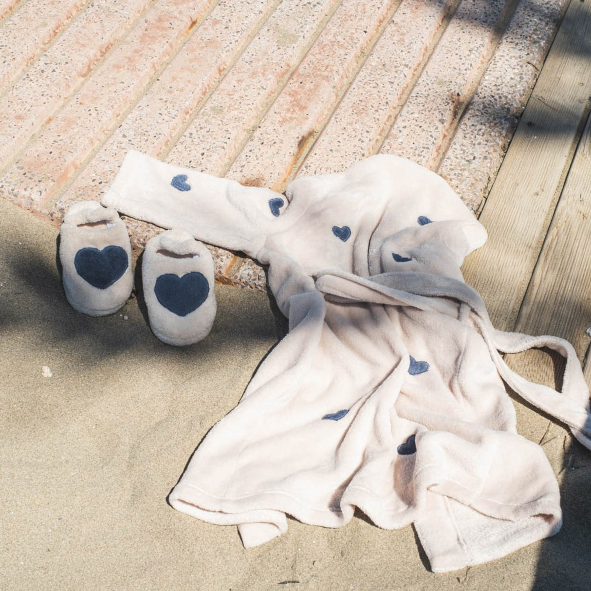 That's Mine Lots Of Love Sky Mace Badekåpe