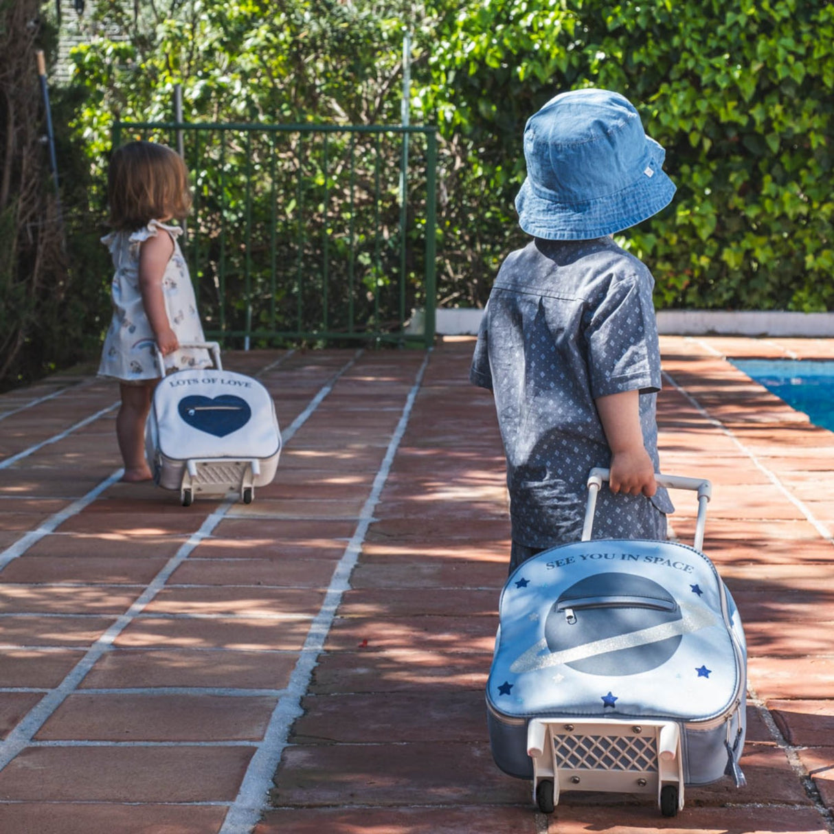 That's Mine Blue Tris Tralleveske