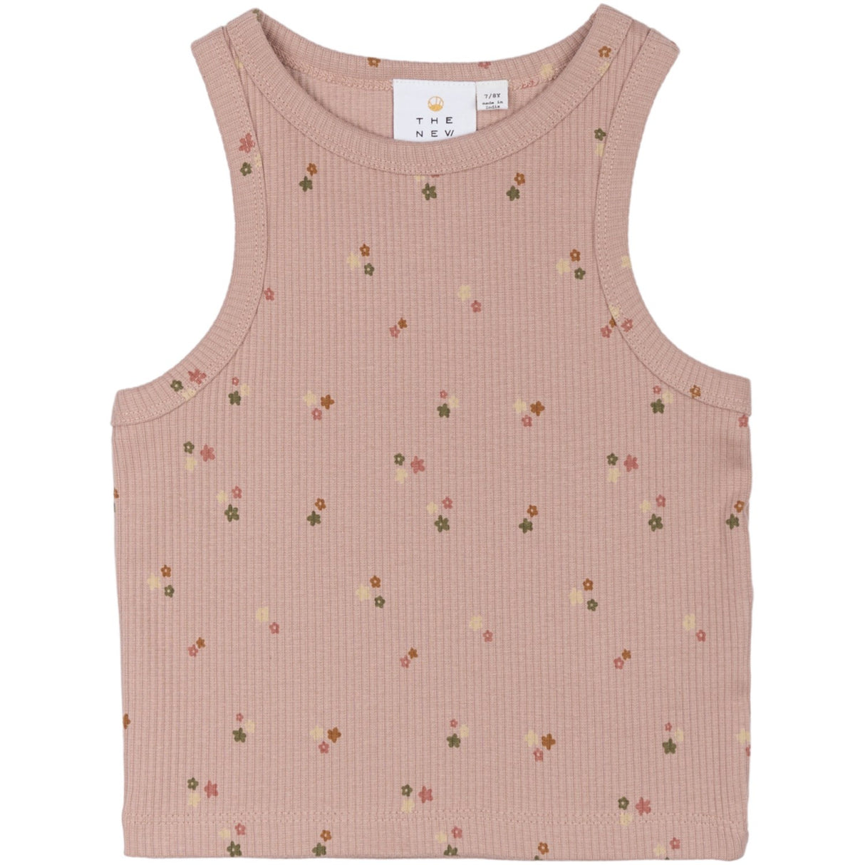 The New Adobe Rose AOP Oreta Short Rib Topp