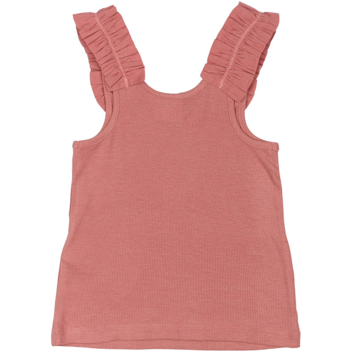 The New Old Rose Lotus Rib Flæse topp