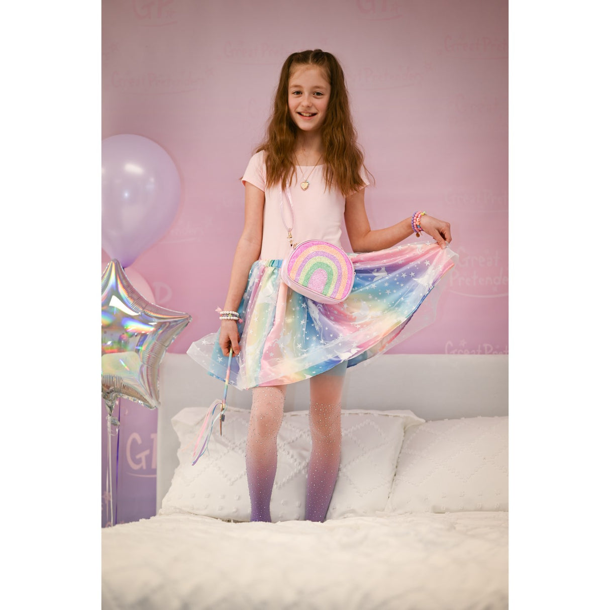Great Pretenders Enchanted Unicorn Skirt and Wand Set