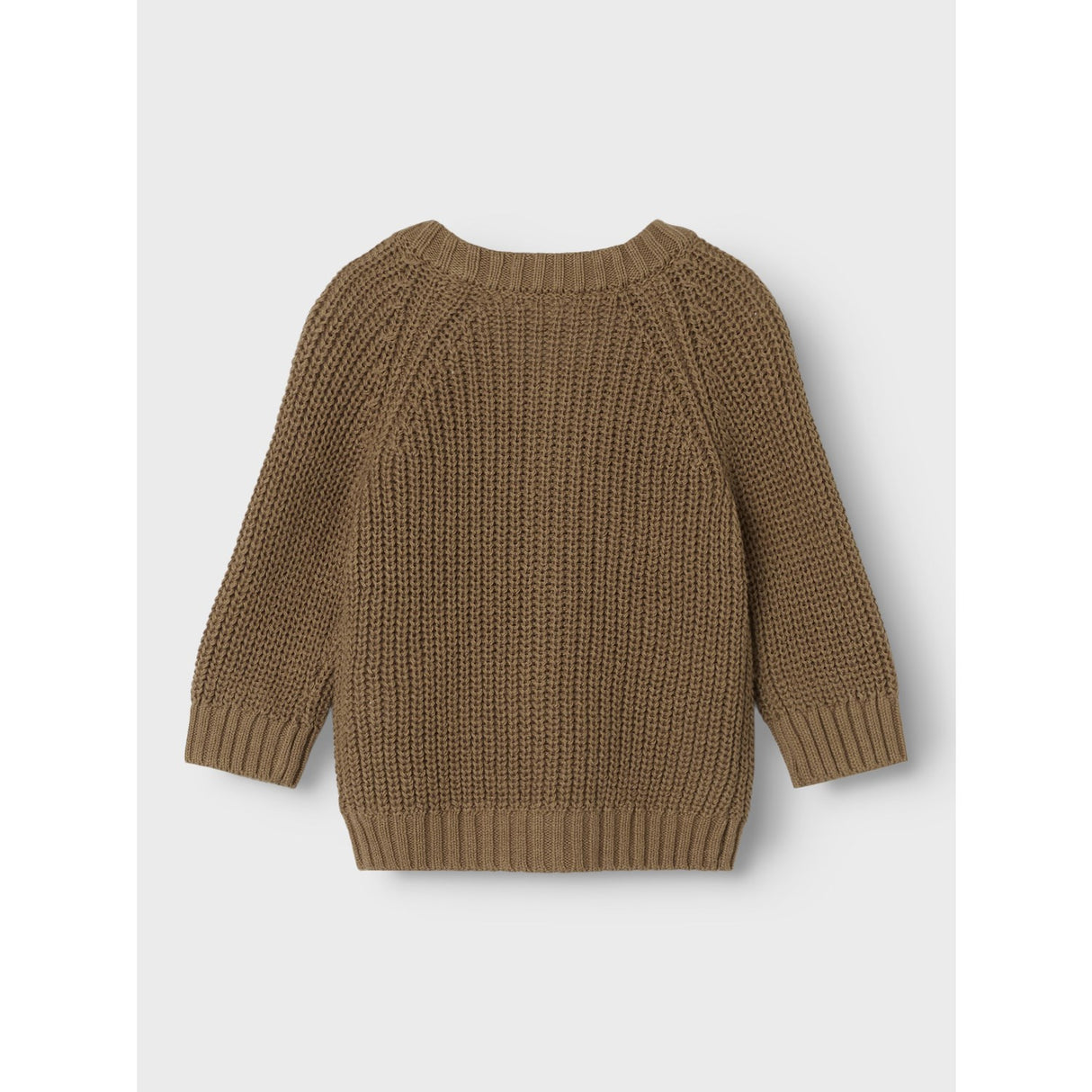 Lil'Atelier Sepia Tint Emlen Strikk Cardigan Noos