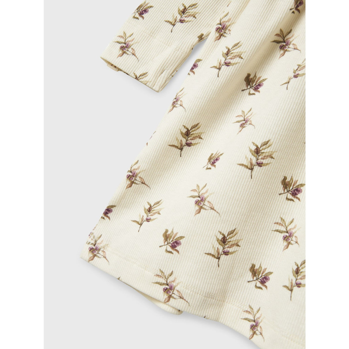 Lil'Atelier Turtledove Olive Gavo Eno Kjole