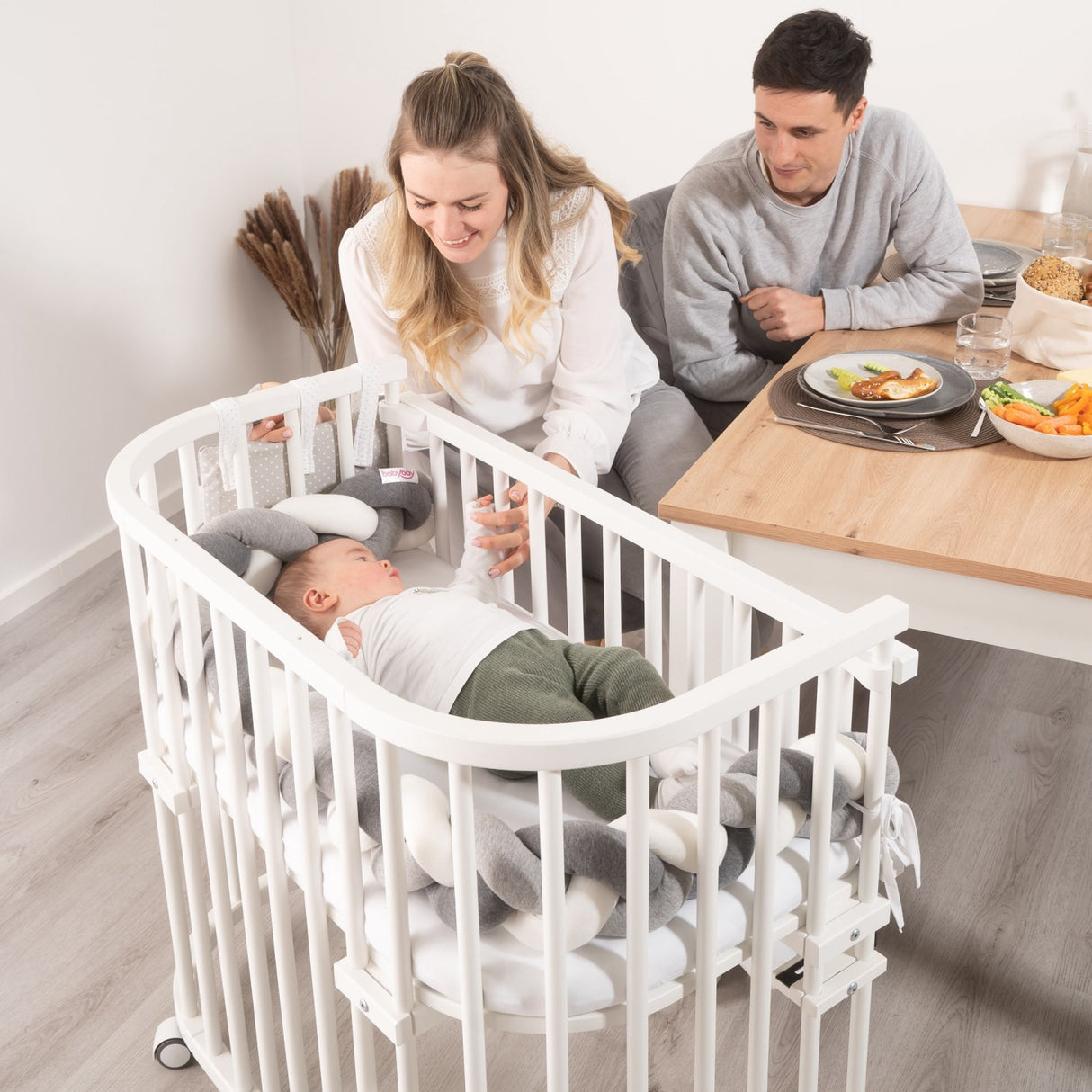 babybay ® White Varnished stenger