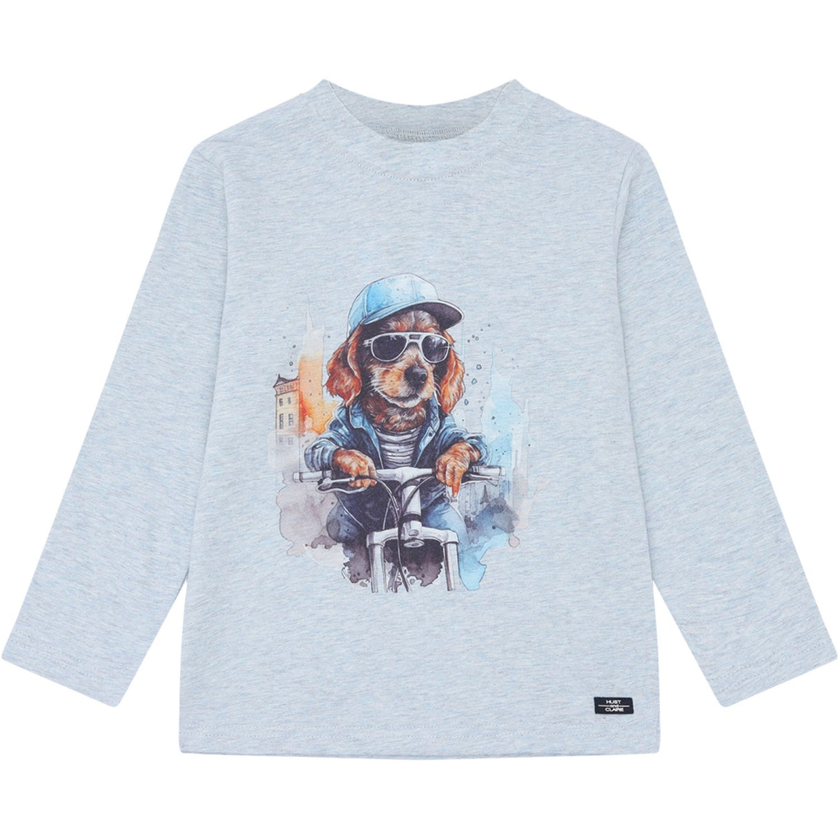 Hust & Claire Sky Melange Anton Bluse