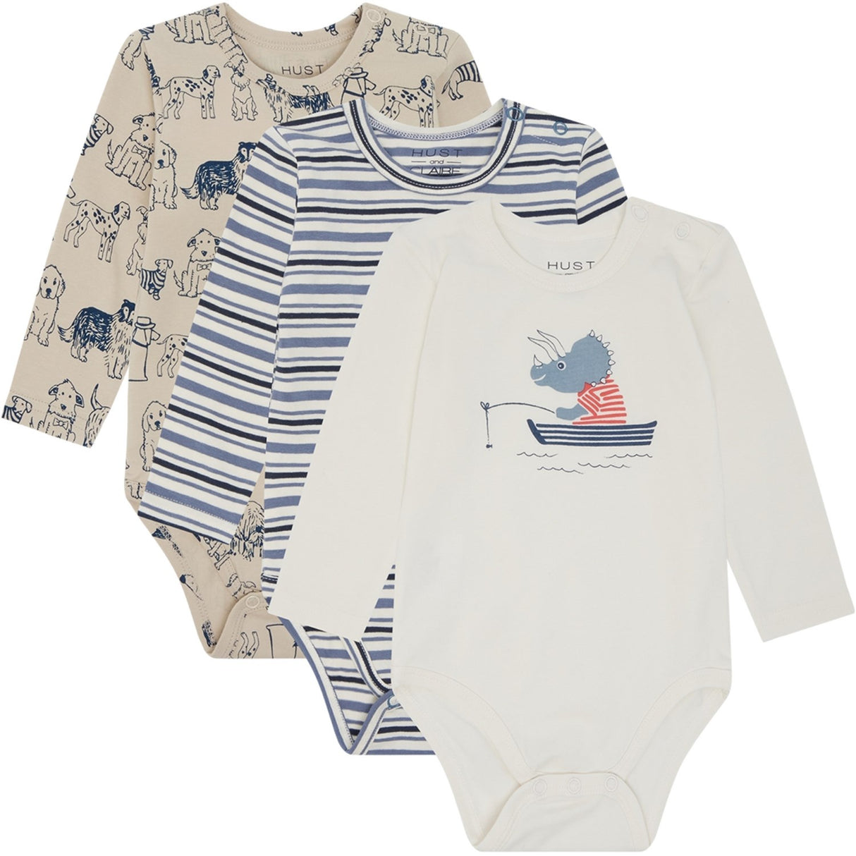 Hust & Claire Cement Bertram Body 3-pakning