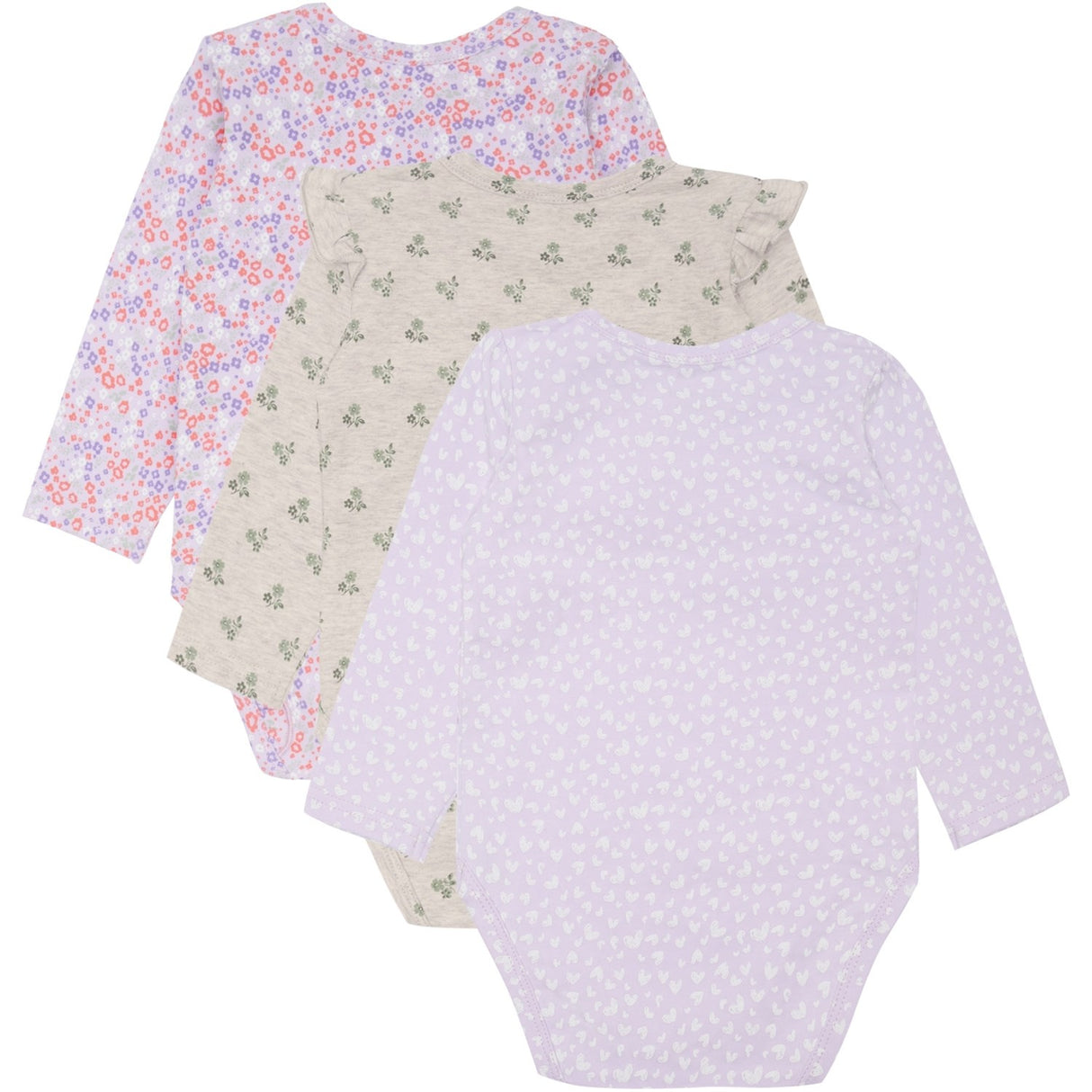 Hust & Claire Wheat Melange Bella Body 3-pakning