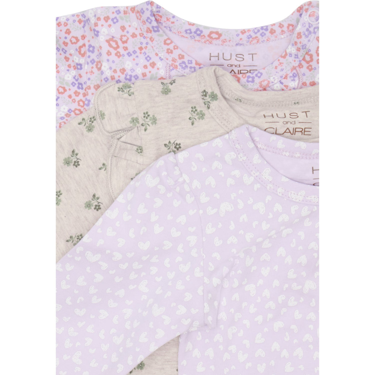 Hust & Claire Wheat Melange Bella Body 3-pakning