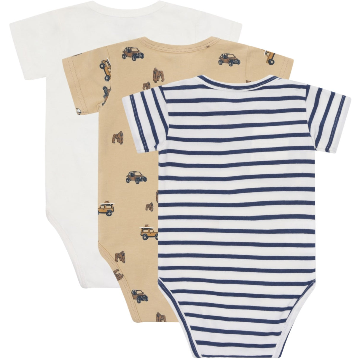 Hust & Claire Pale Khaki Bertram Body 3-pakning