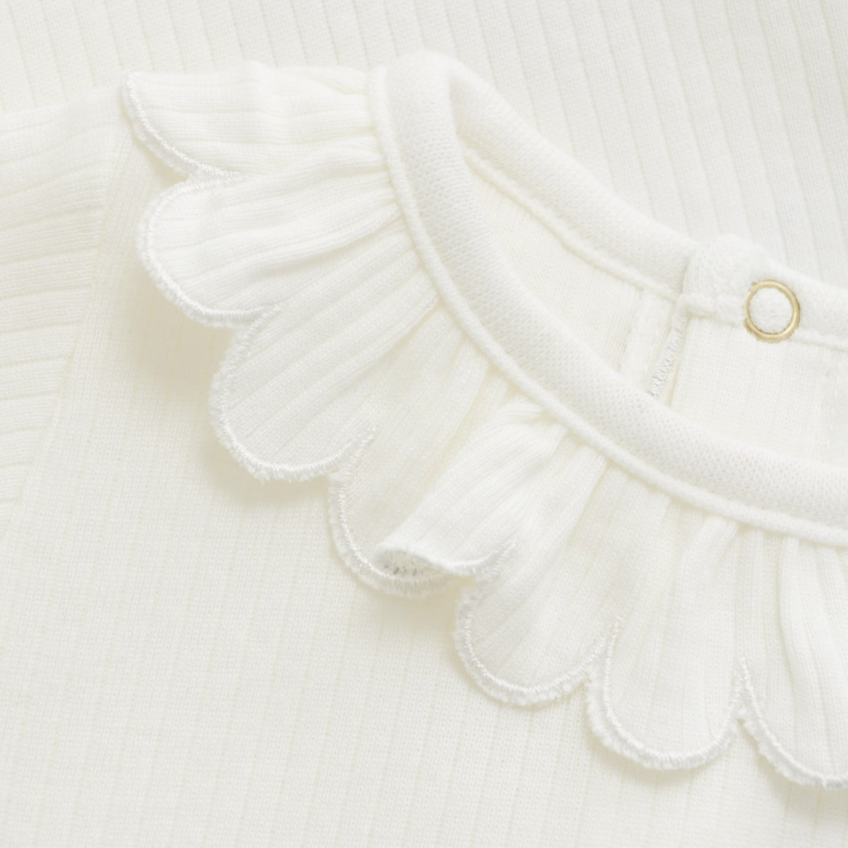 Minymo Marshmallow White Body Rib