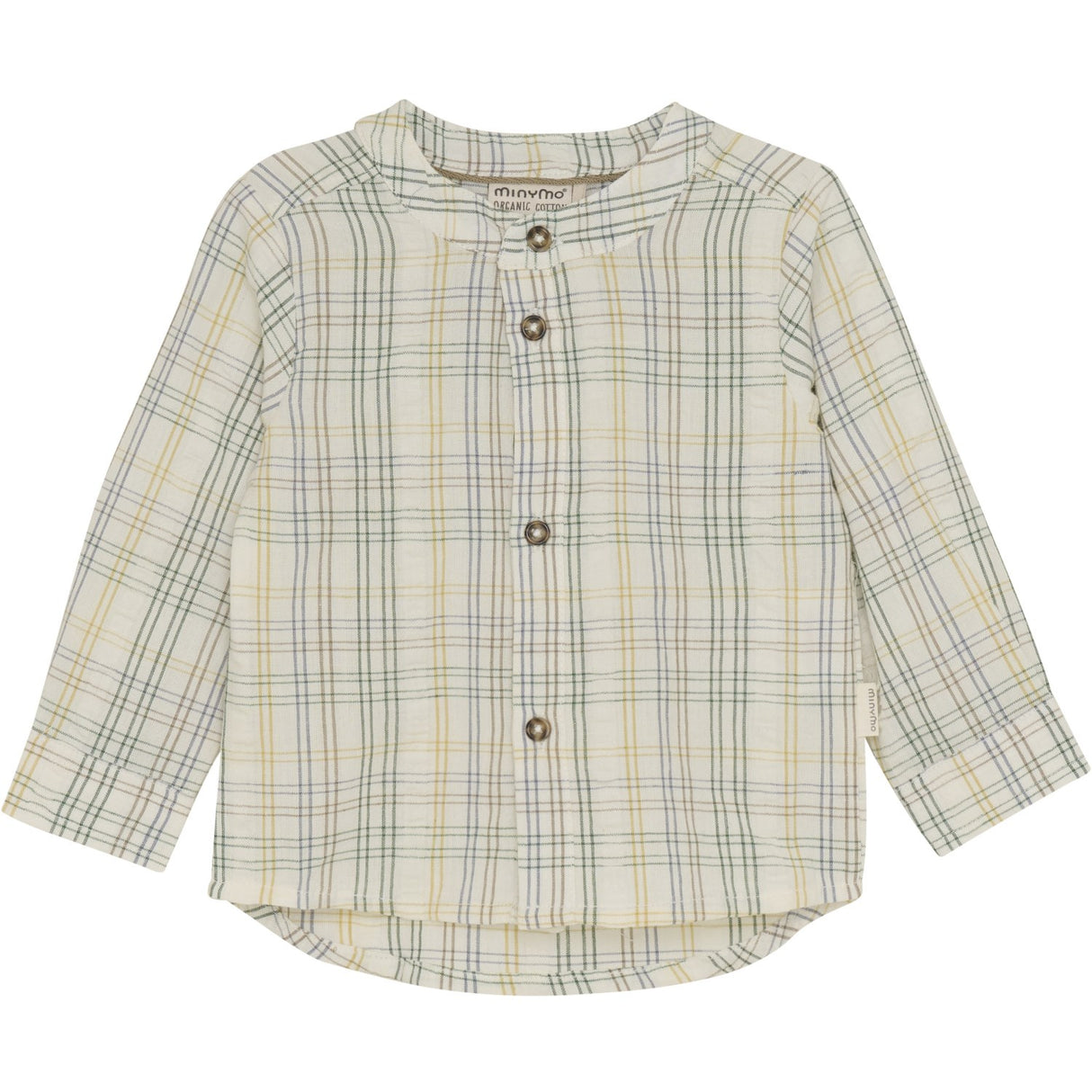 Minymo Marshmallow White Skjorte Check