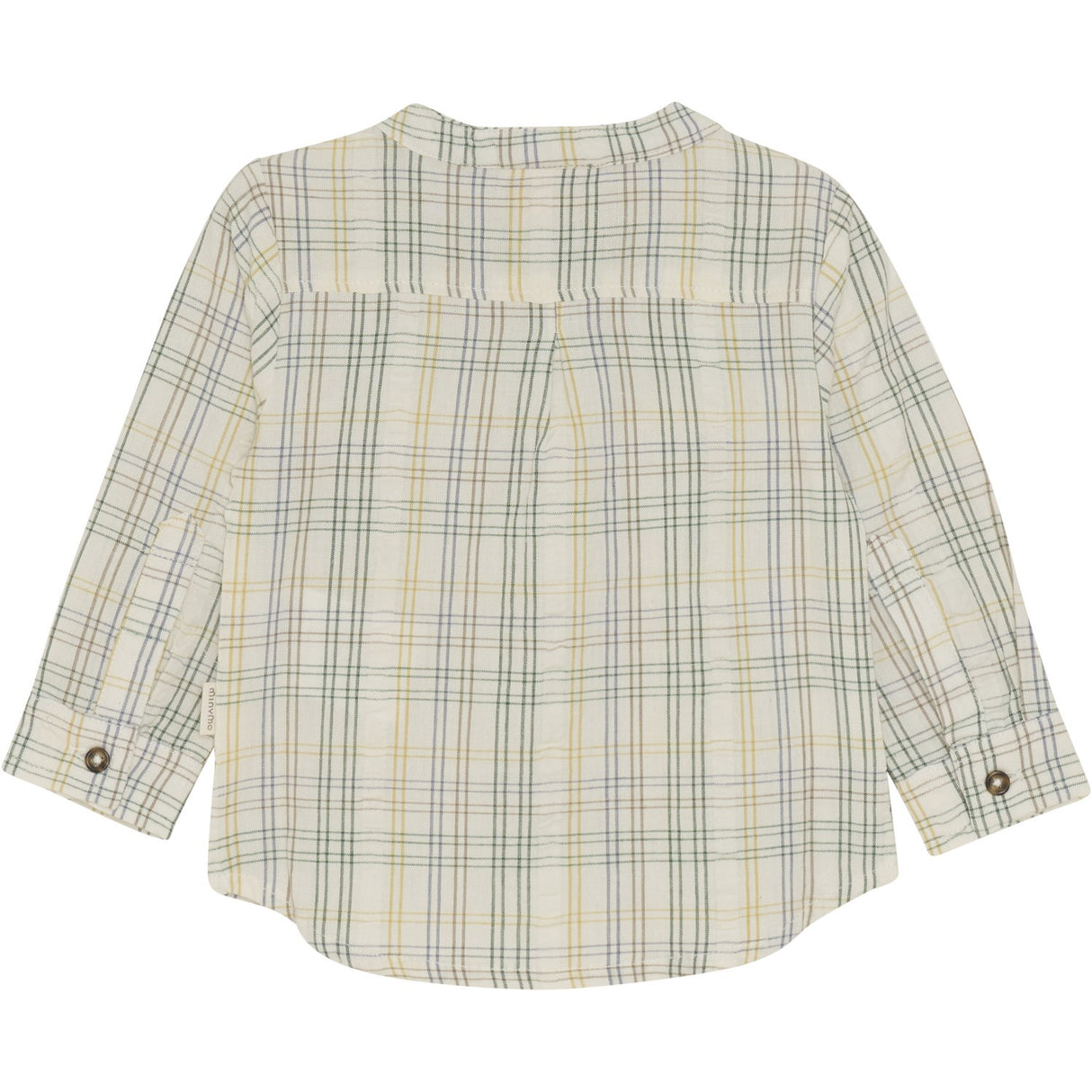 Minymo Marshmallow White Skjorte Check