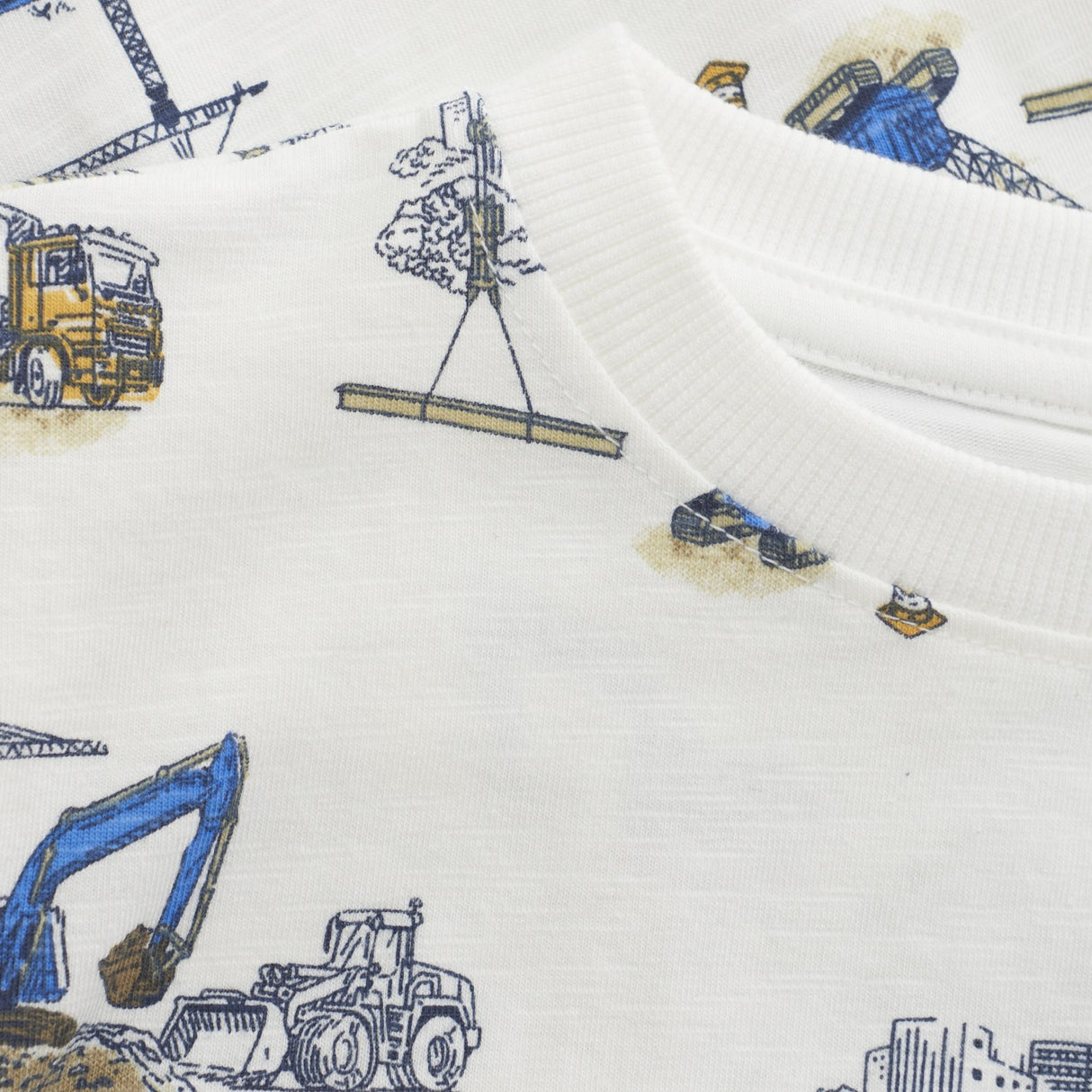 Minymo Marshmallow White T-Shirt AOP