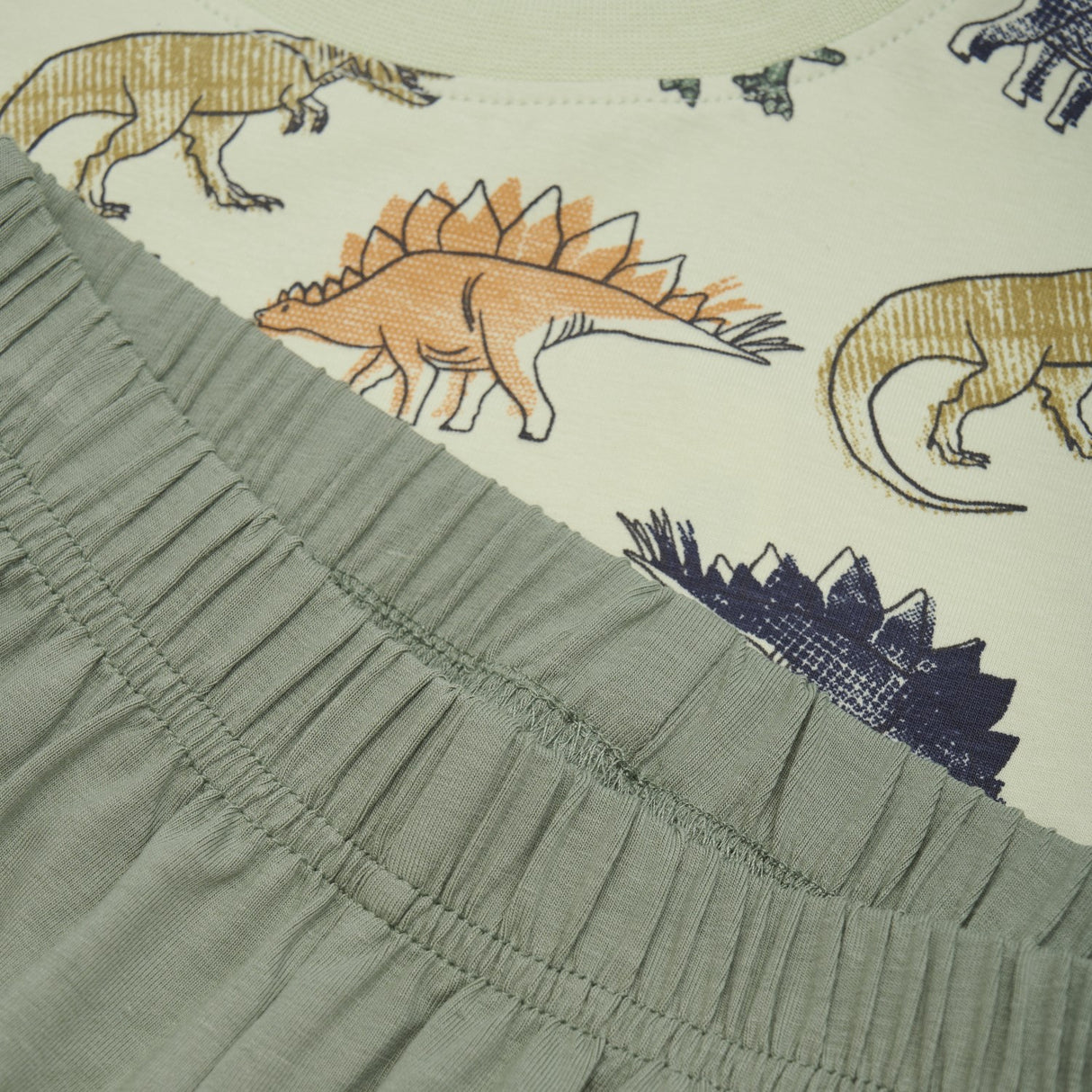 Minymo Sea Spray T-Shirt + Shorts Sett AOP