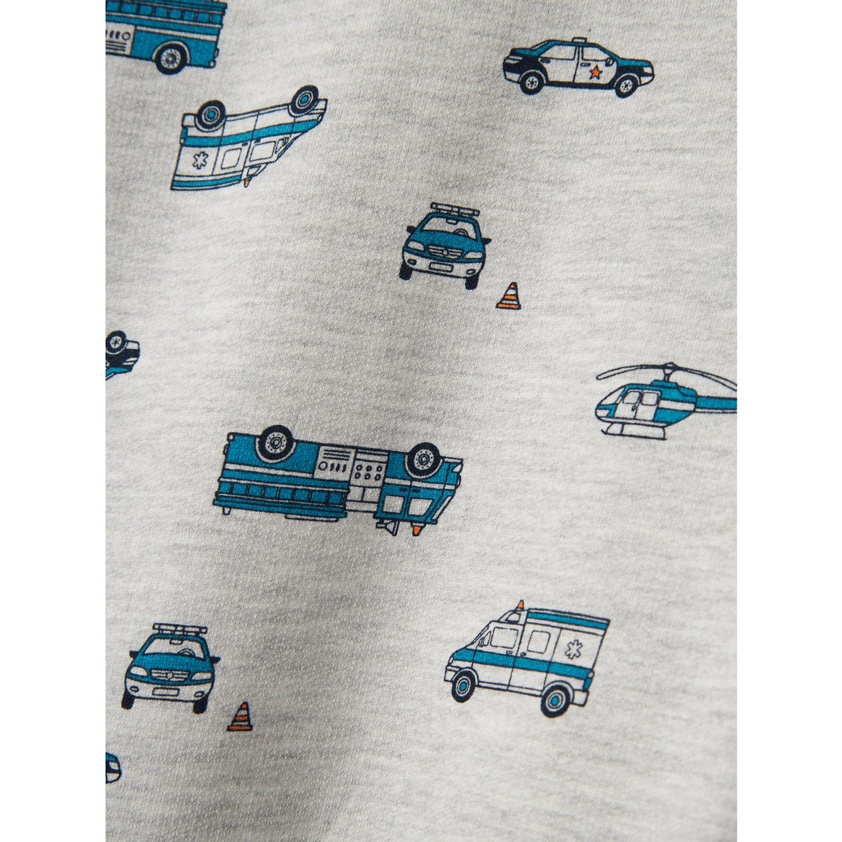 Name It Light Grey Melange Troy Regular Collegegenser