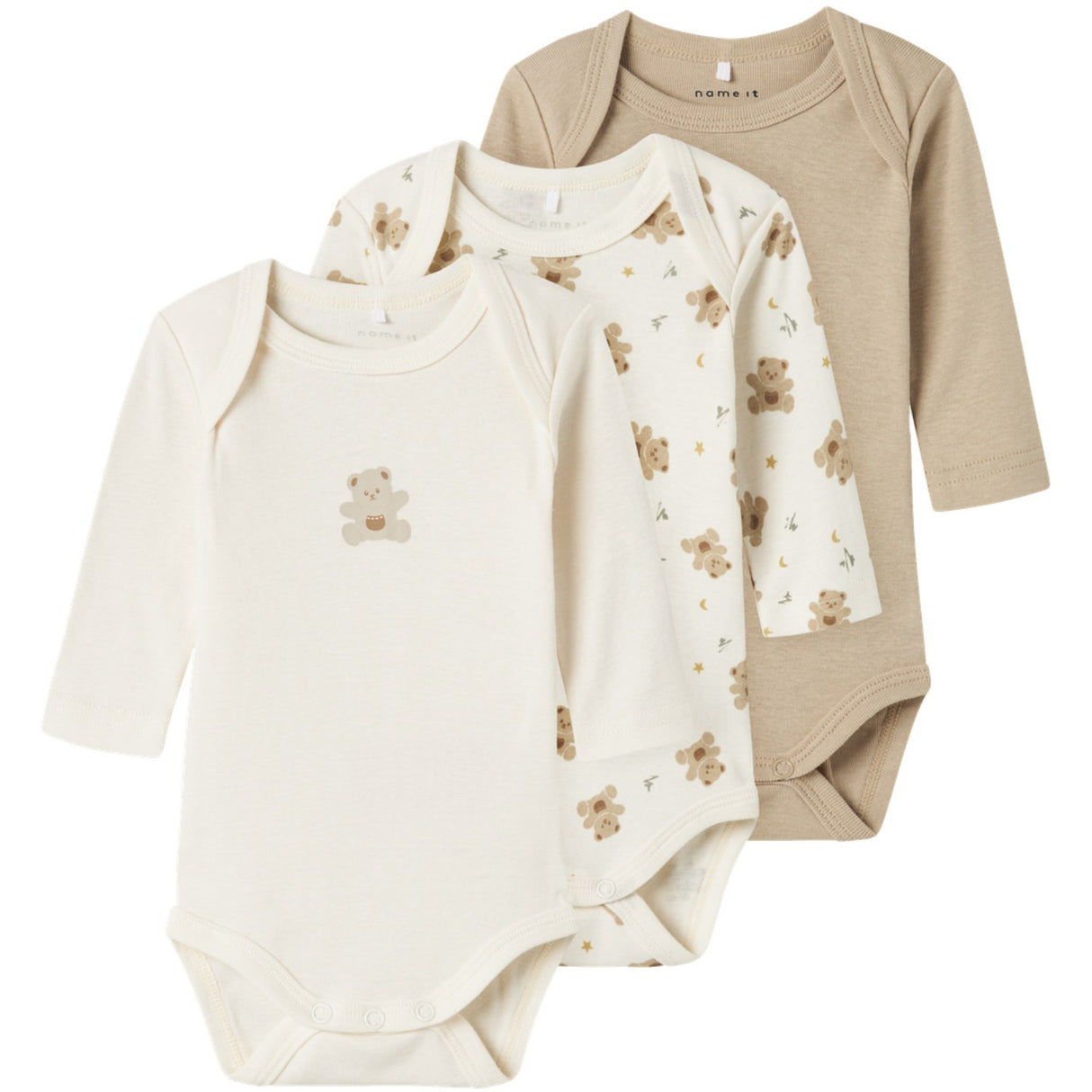 Name It Jet Stream Body 3-pakning Jet Stream Bear Noos