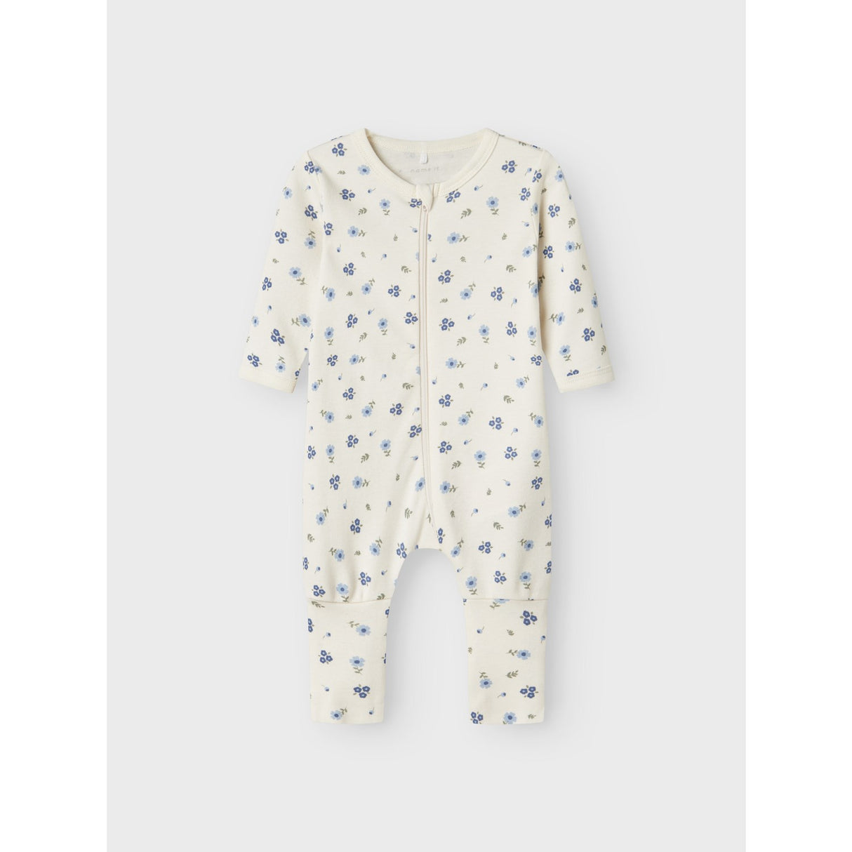 Name It Jet Stream Nattdrakt 2-Pakning Zip Jet Flower Noos