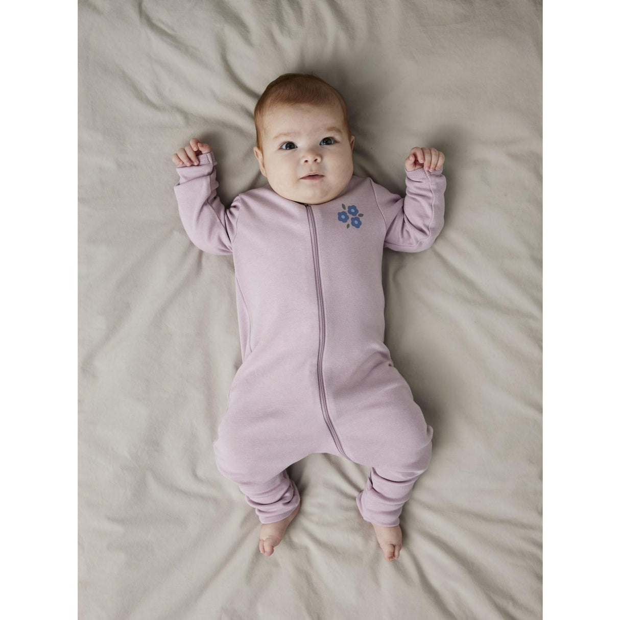 Name It Jet Stream Nattdrakt 2-Pakning Zip Jet Flower Noos