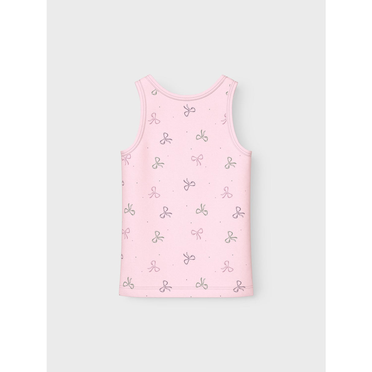 Name It Barely Pink Tank Topp 2-pakning Barely Pink Bow Noos