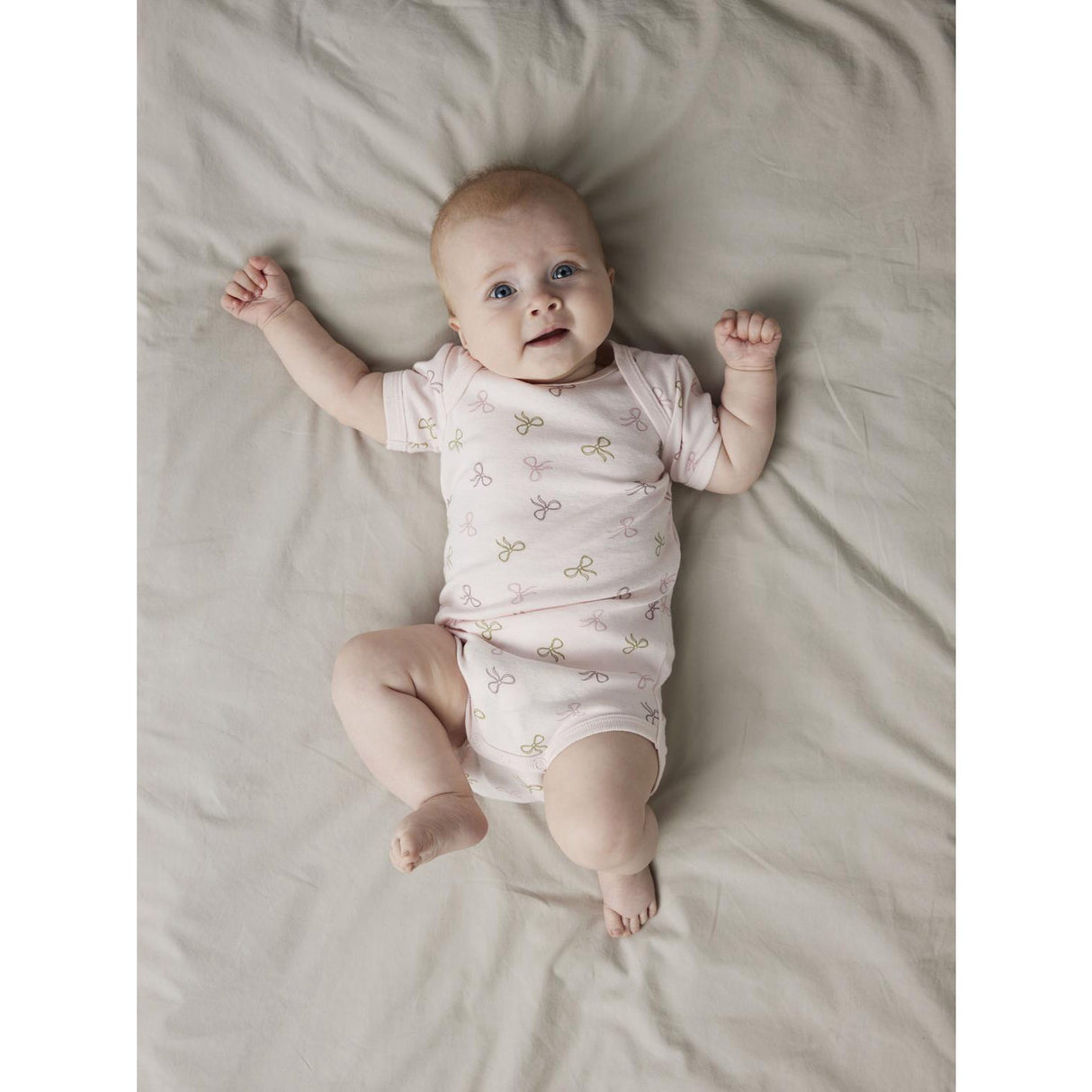 Name It Barely Pink Body 3-pakning Barely Pink Bow Noos