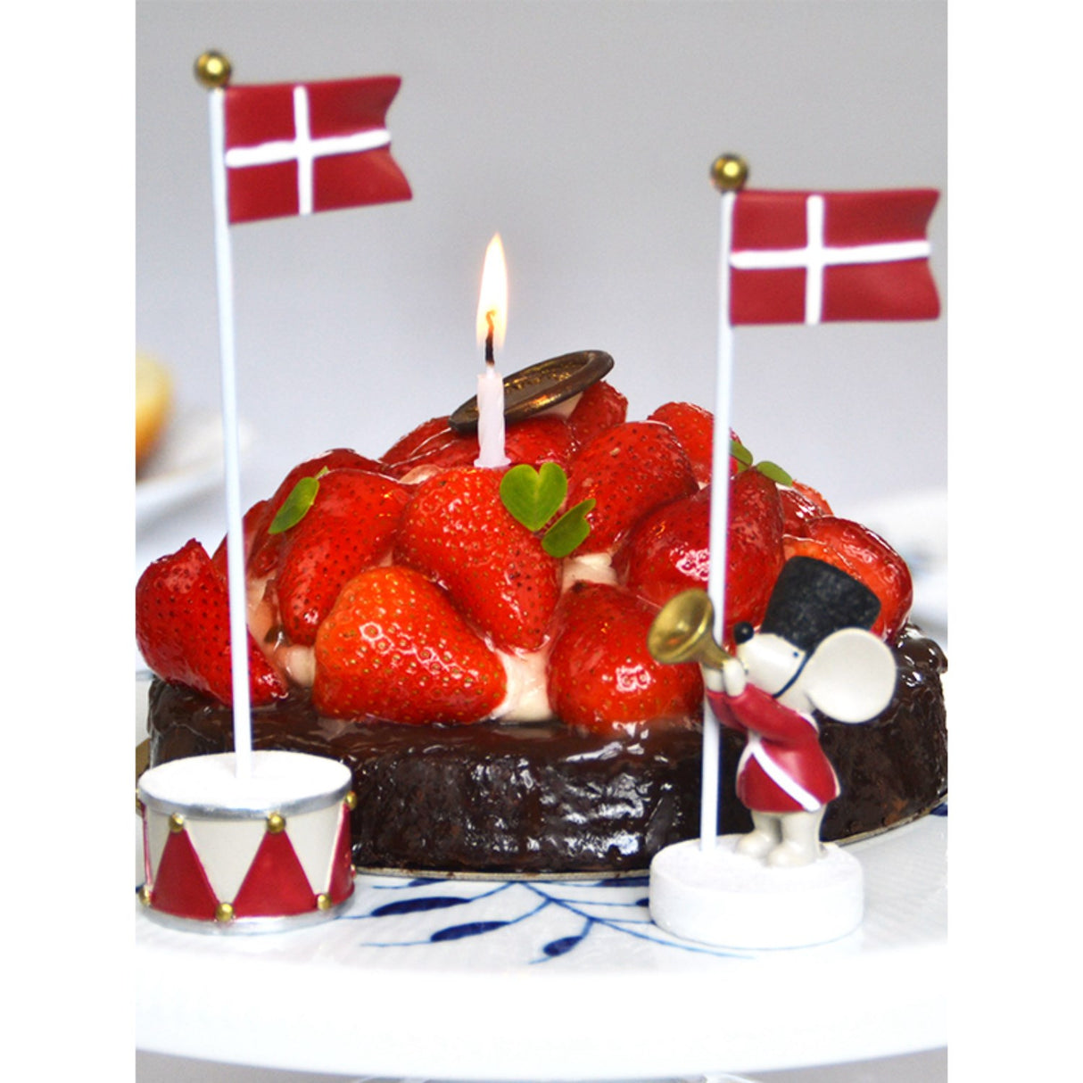 Barn fra Friis Bordflagg Tromme