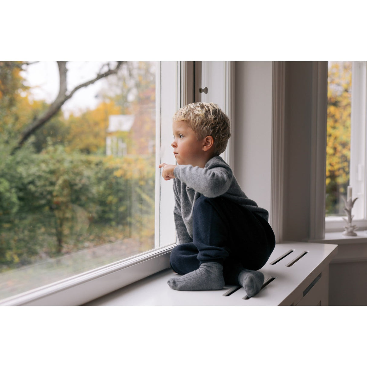 HOLMM Derby Billy Cashmere Strikk Sweater