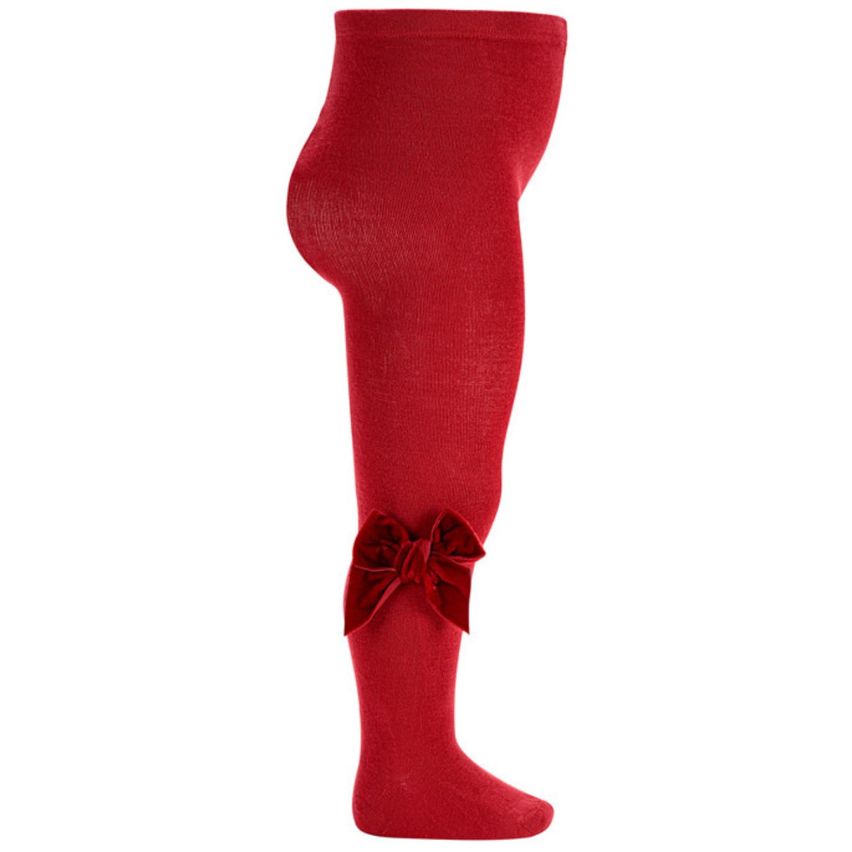 Cóndor Warm Red Cotton Tights m. Bue