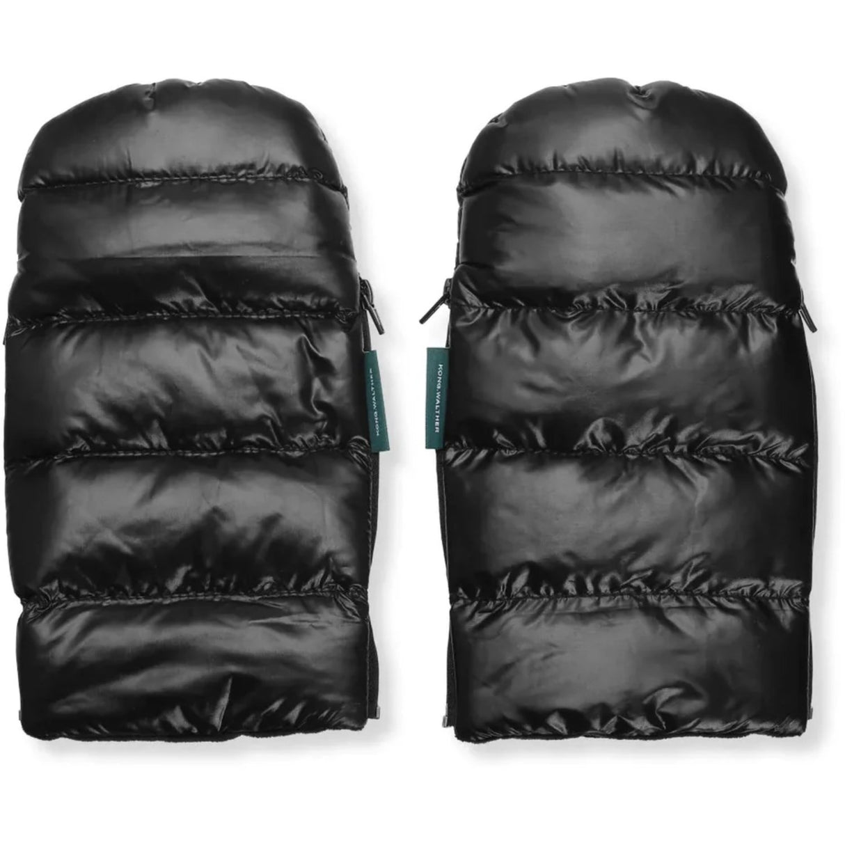 KongWalther Puffer svart Østerbro Barnevognhansker