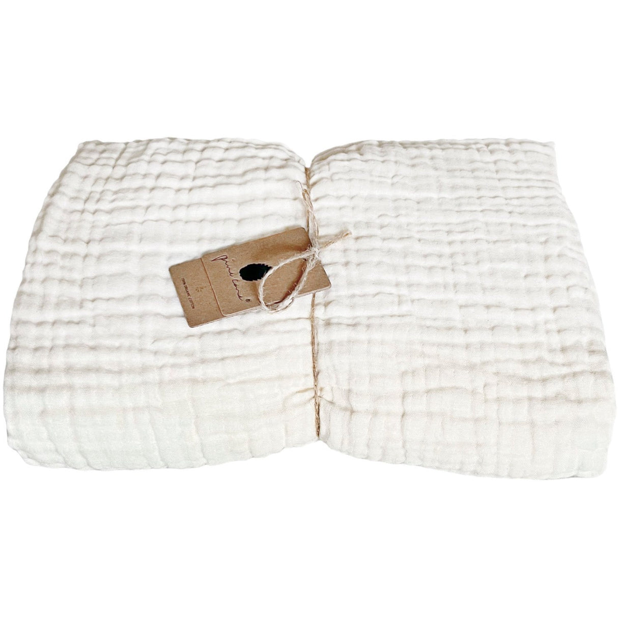 Pine Cone Cream Kadera Teppe 4-lags Muslin