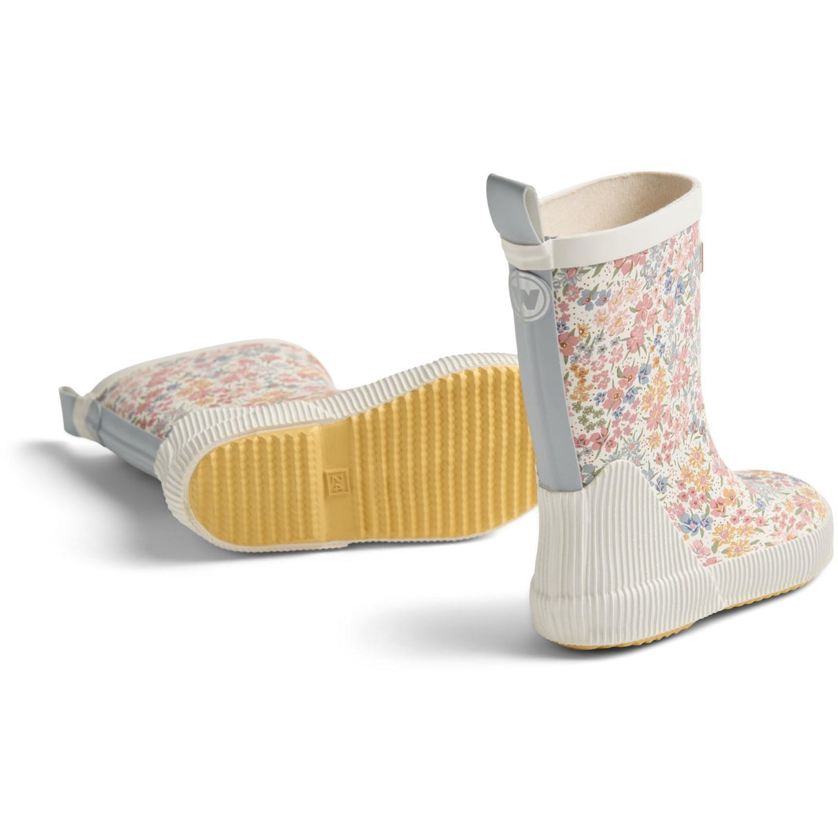 Wheat Bright Flowers Rubber Støvler Welly