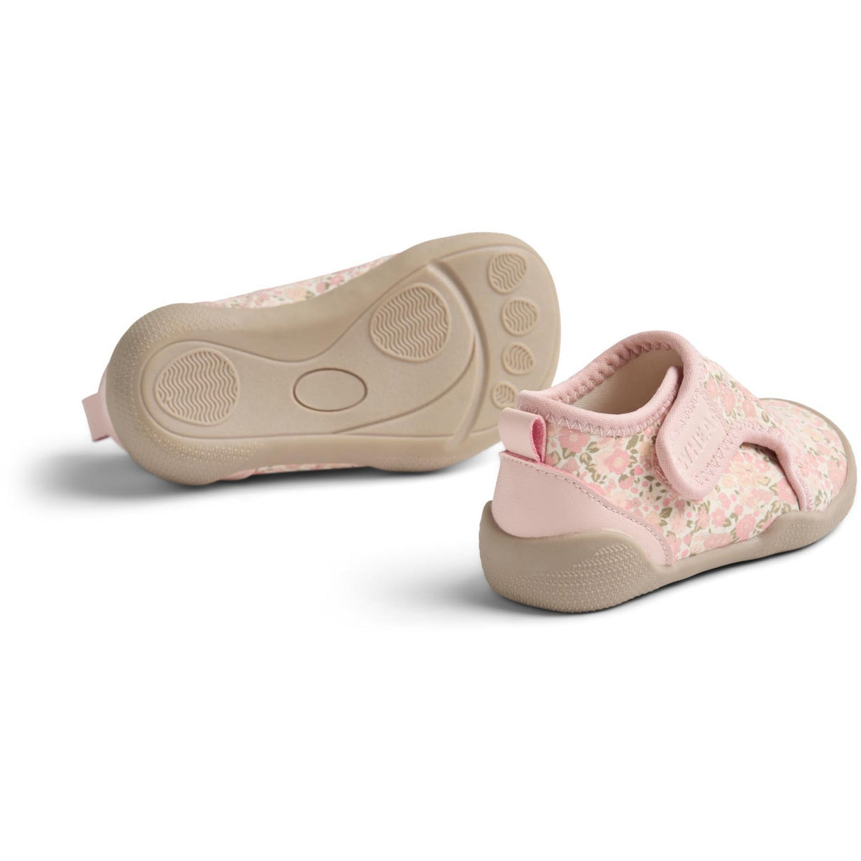 Wheat Ivory Flower Meadow Strand Sko Shawn