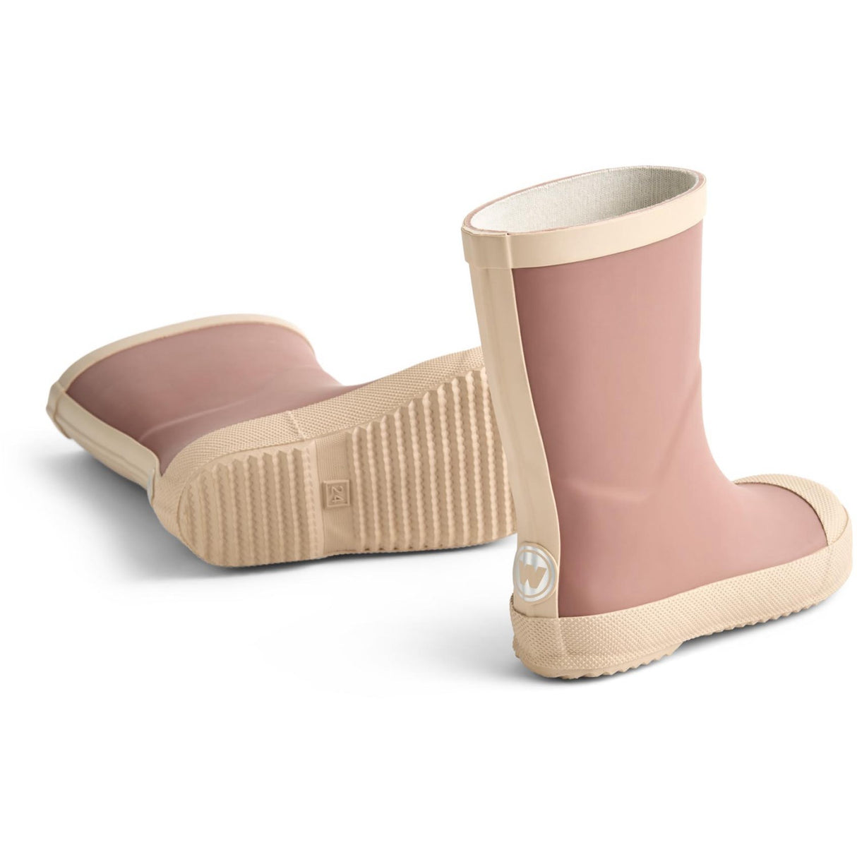 Wheat Dusty Lilac Rubber Støvler Muddy