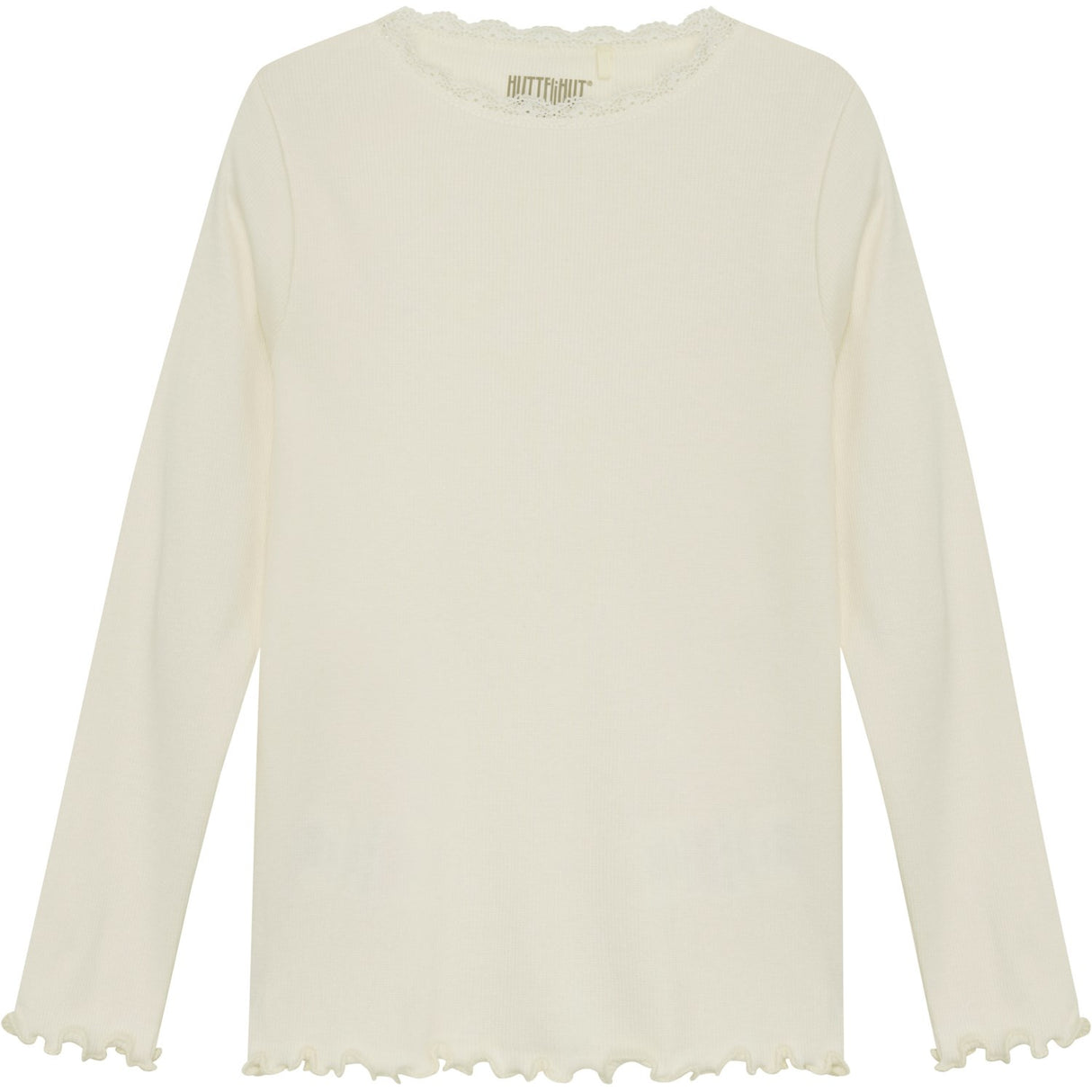 Huttelihut Antique White T-Shirt Ls Rib