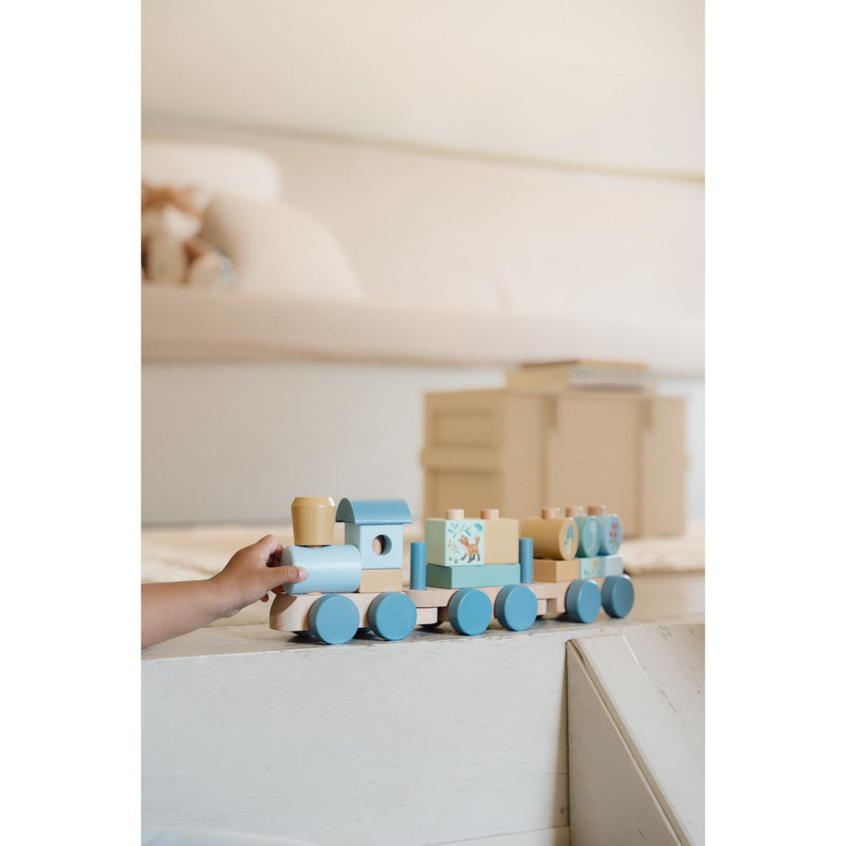 Little Dutch Forest Friends Blue Stabletog