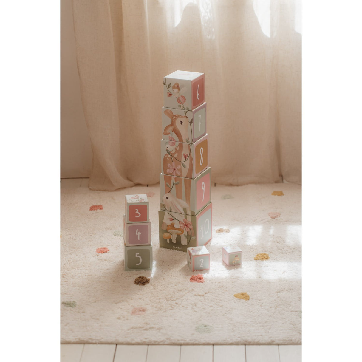 Little Dutch Fairy Garden Pink Stabeltårn