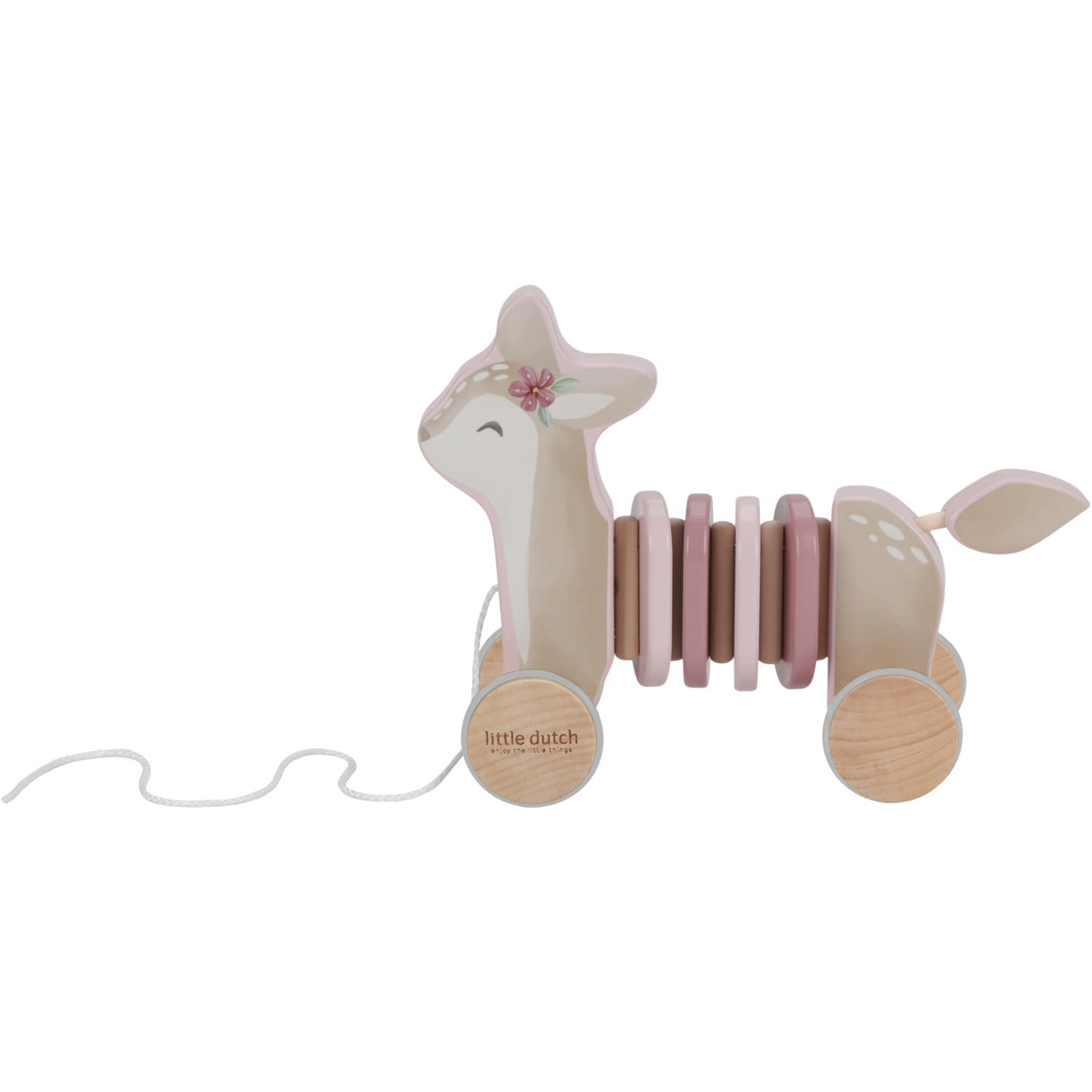 Little Dutch Fairy Garden Pink Trekkdyr Rådyr