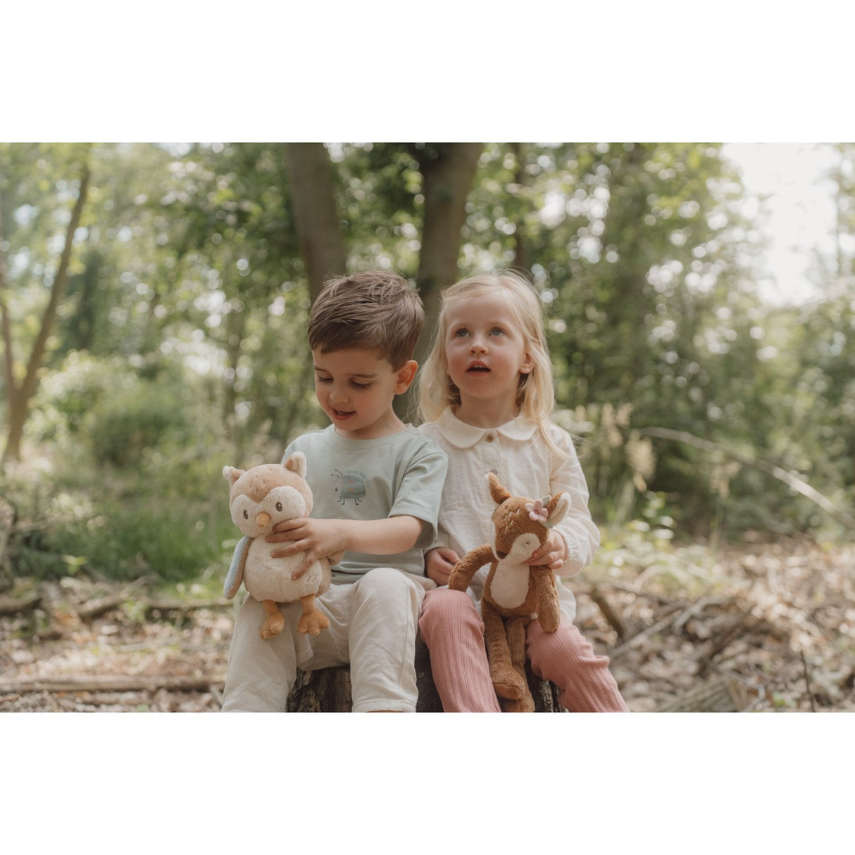 Little Dutch Forest Friends Blue Teddybjørn Ugle