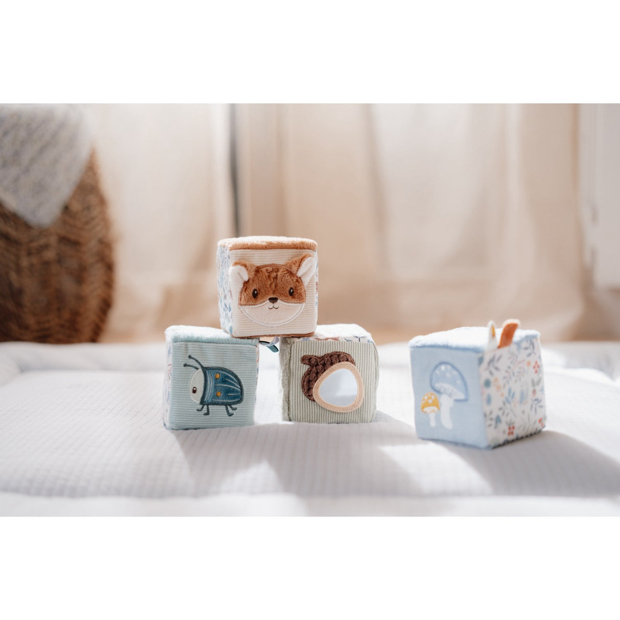 Little Dutch Forest Friends Blue Aktivitetsterninger 4-Pakke