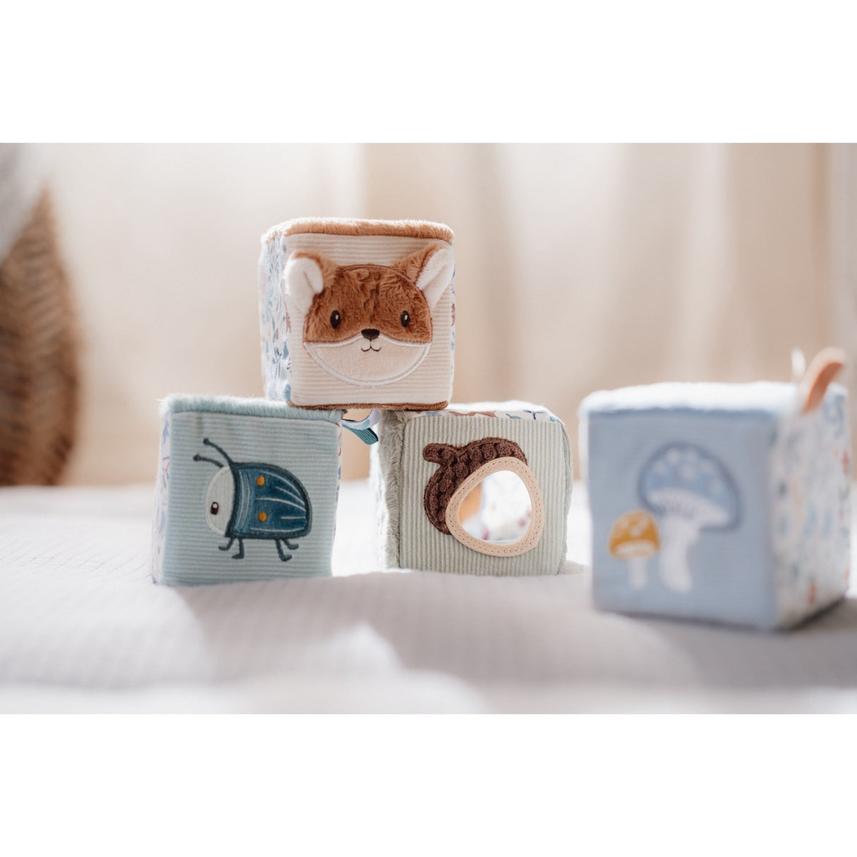 Little Dutch Forest Friends Blue Aktivitetsterninger 4-Pakke