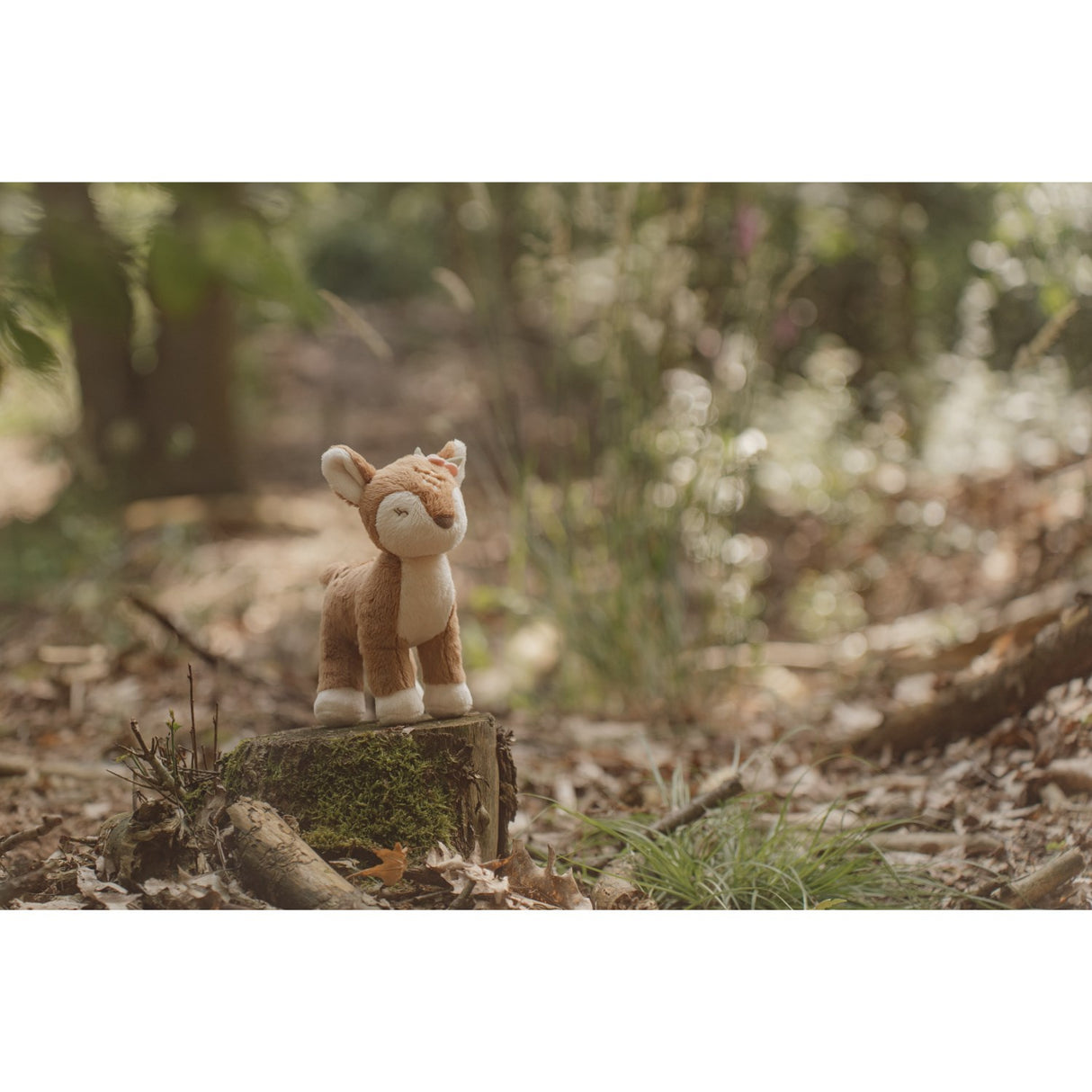 Little Dutch Fairy Garden Pink Kramme Teddybjørn Deer